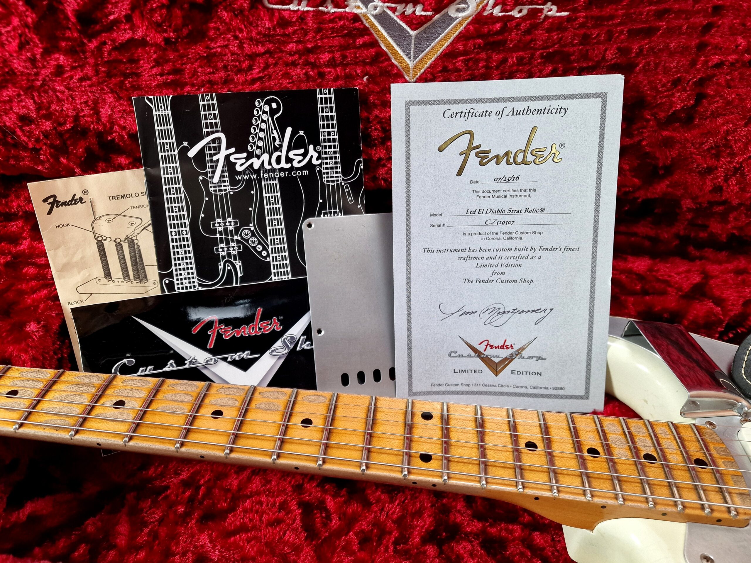 Fender Custom Shop Limited Edition Heavy Relic El Diablo Stratocaster, Bj. 2016 – Bild 32