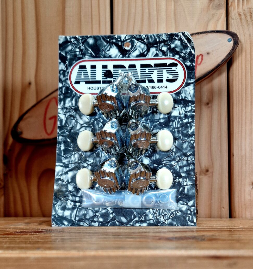 Allparts Danelectro "D" Keys Mechaniken 3L/3R Chrome TK 7855-010