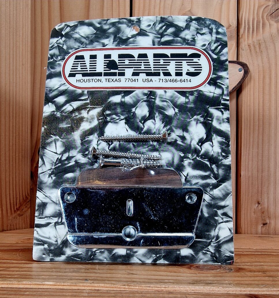 Allparts Danelectro Longhorn Bass Bridge Chrome, with Rosewood Saddle, BB 3810-010