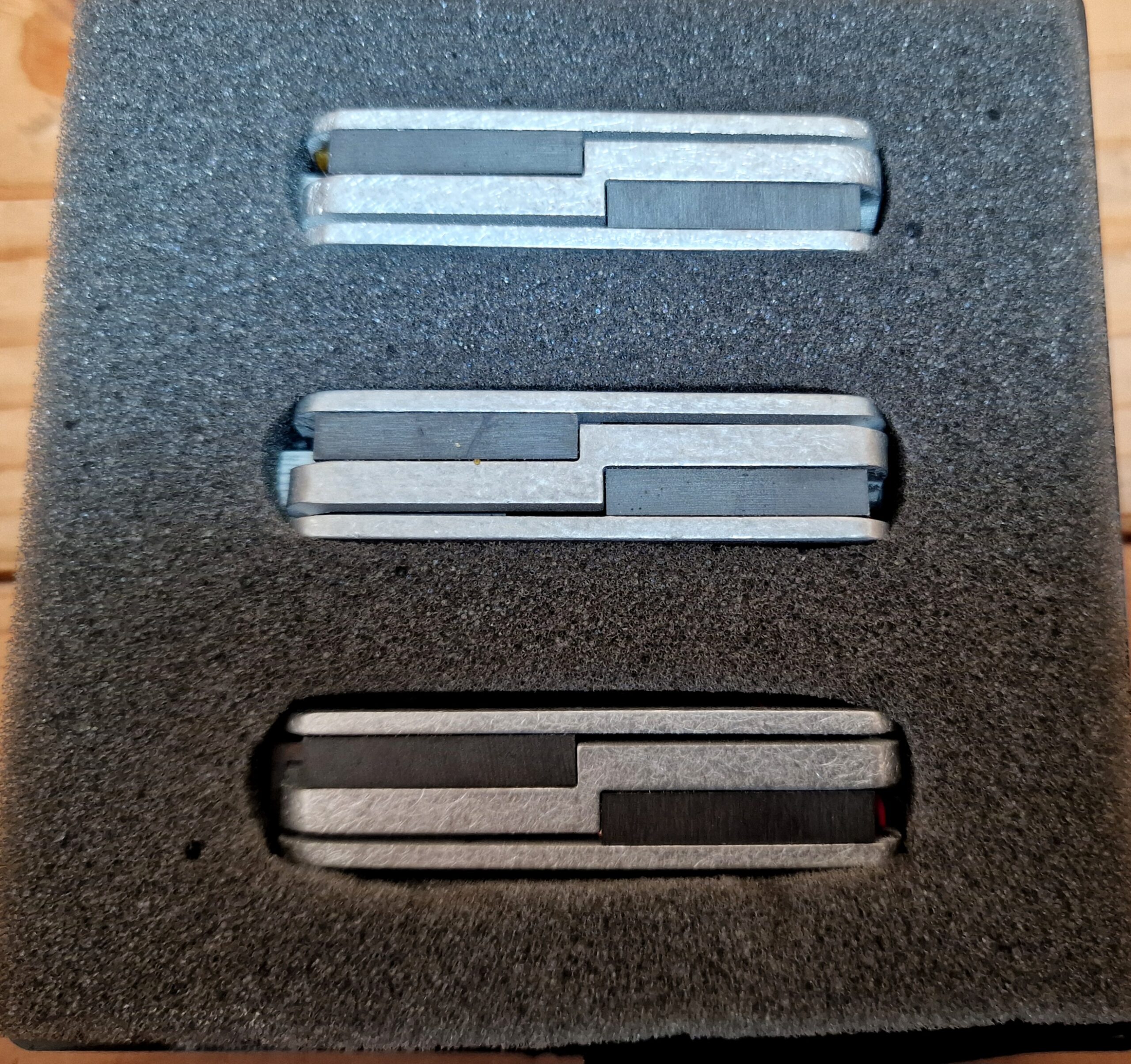 Lace Pickups Alumitone Single Coil Set, Low Impedance, Neuwertig&Unbenutzt – Bild 2