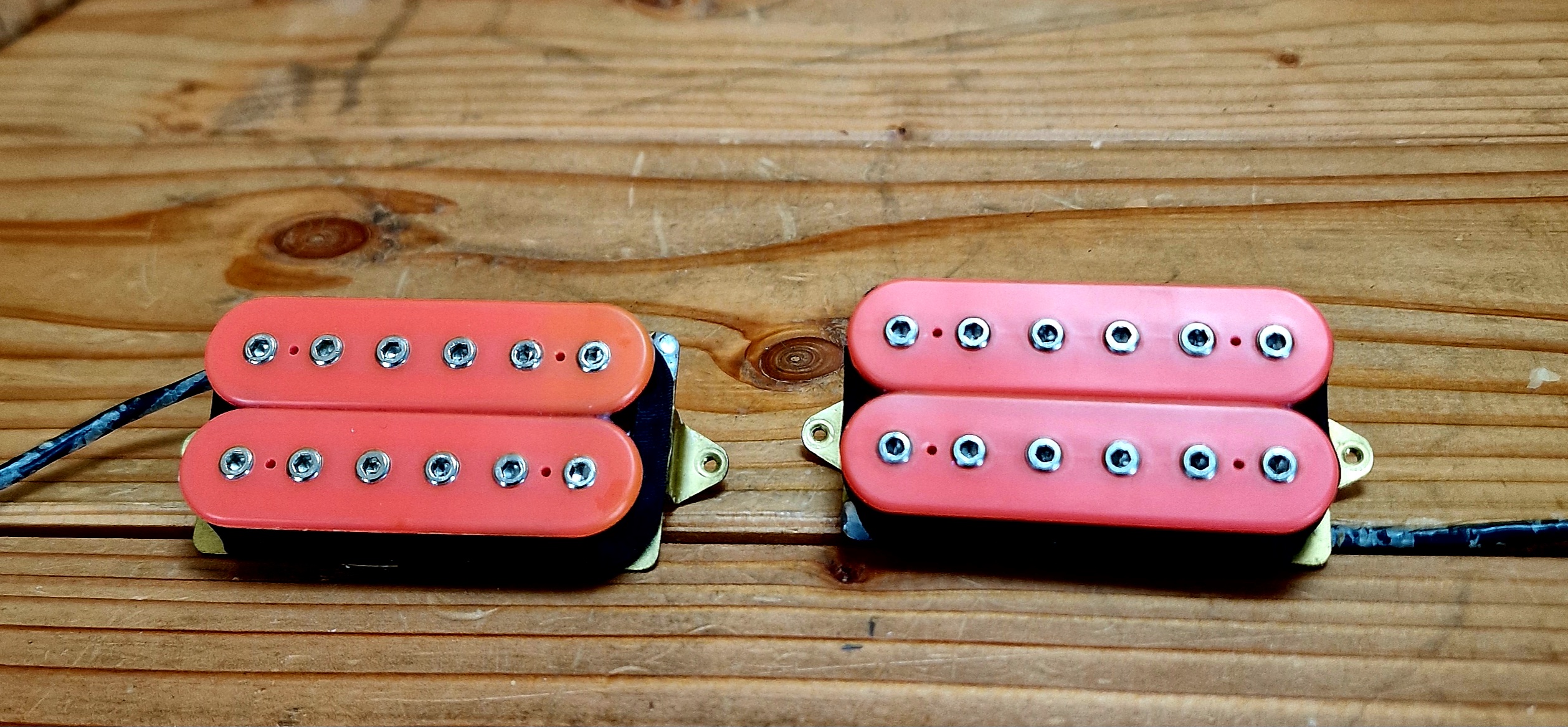 DiMarzio DP153 Pink "Fred" Humbucker Paar, von Joe Satriani Signiert – Bild 2