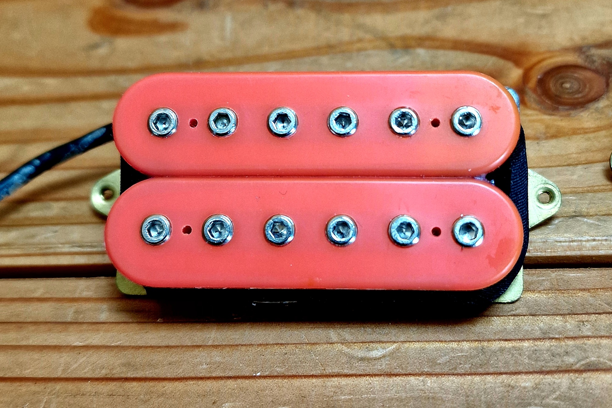 DiMarzio DP153 Pink "Fred" Humbucker Paar, von Joe Satriani Signiert – Bild 3