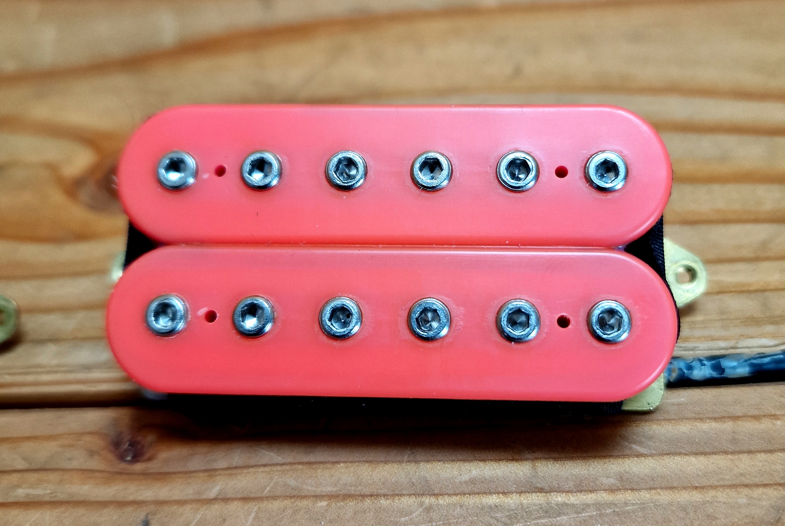 DiMarzio DP153 Pink "Fred" Humbucker Paar, von Joe Satriani Signiert – Bild 4