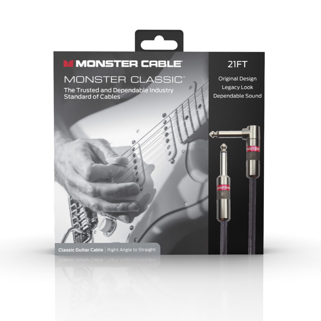 Monster Cable Classic 21 FT, 6,4m Klinke/Winkelklinke