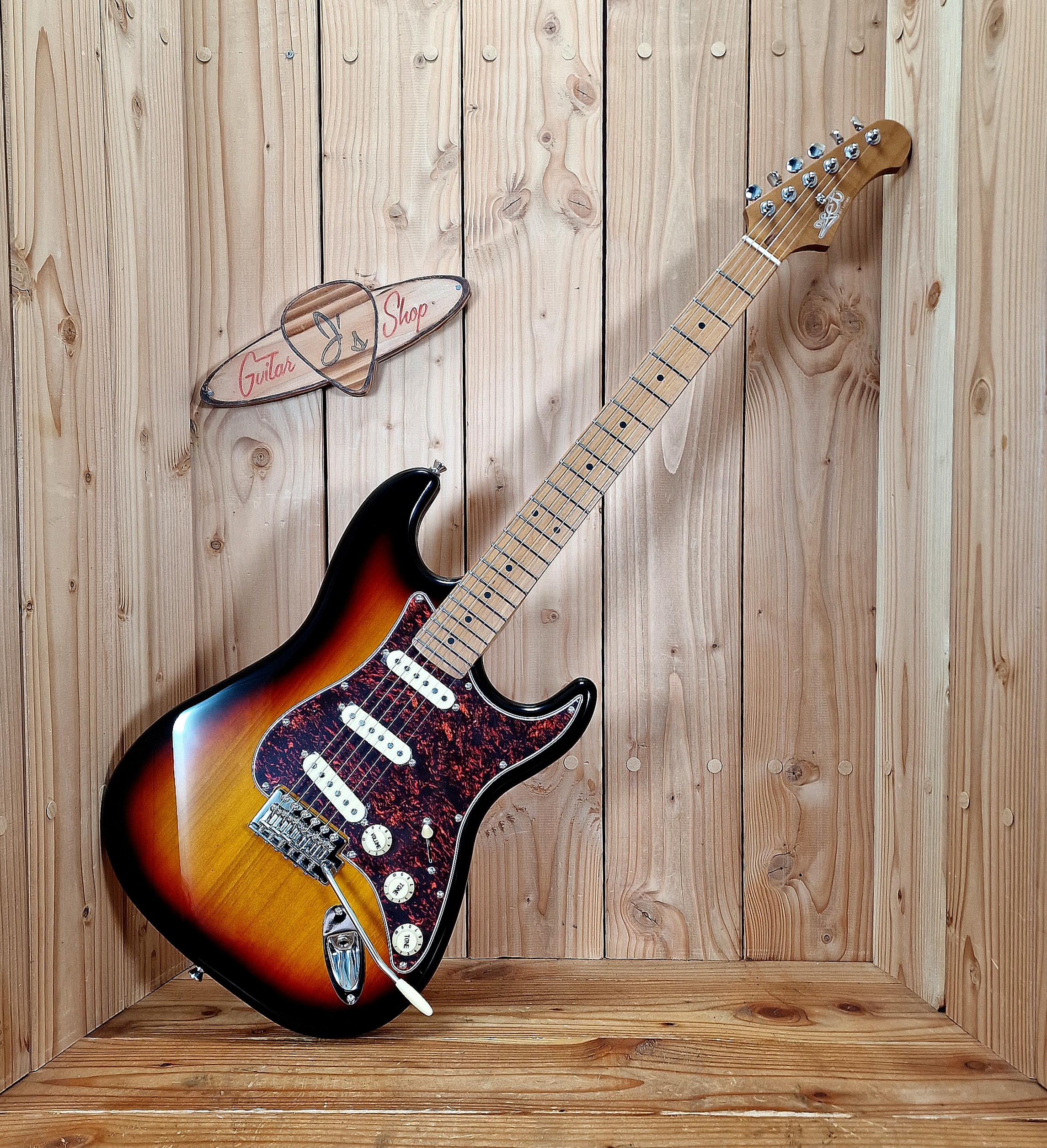 Jet Guitars JS-300 Sunburst SB LH
