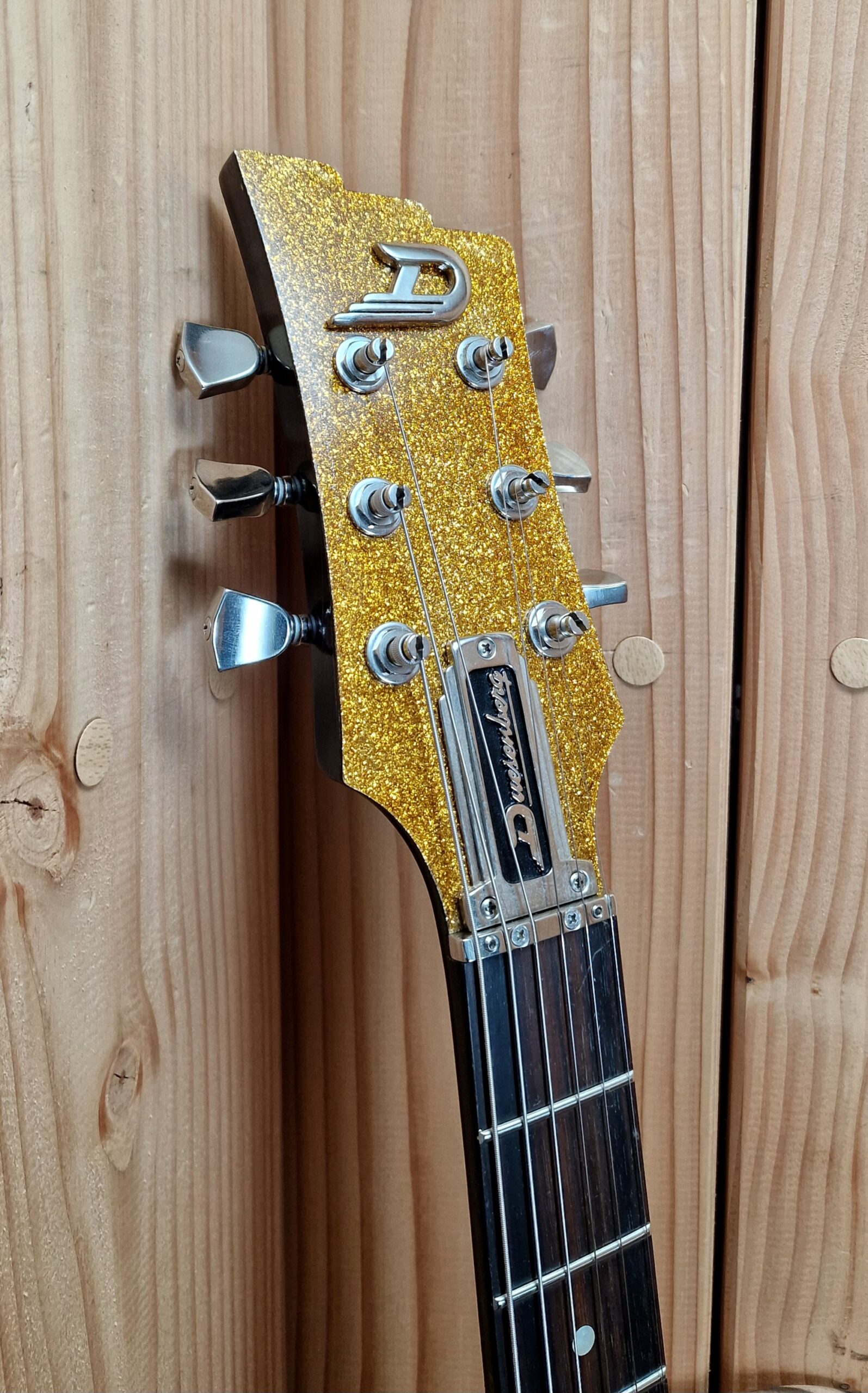 Duesenberg Starplayer TV Flattop Gold Sparkle, Bj. 1998 – Bild 4