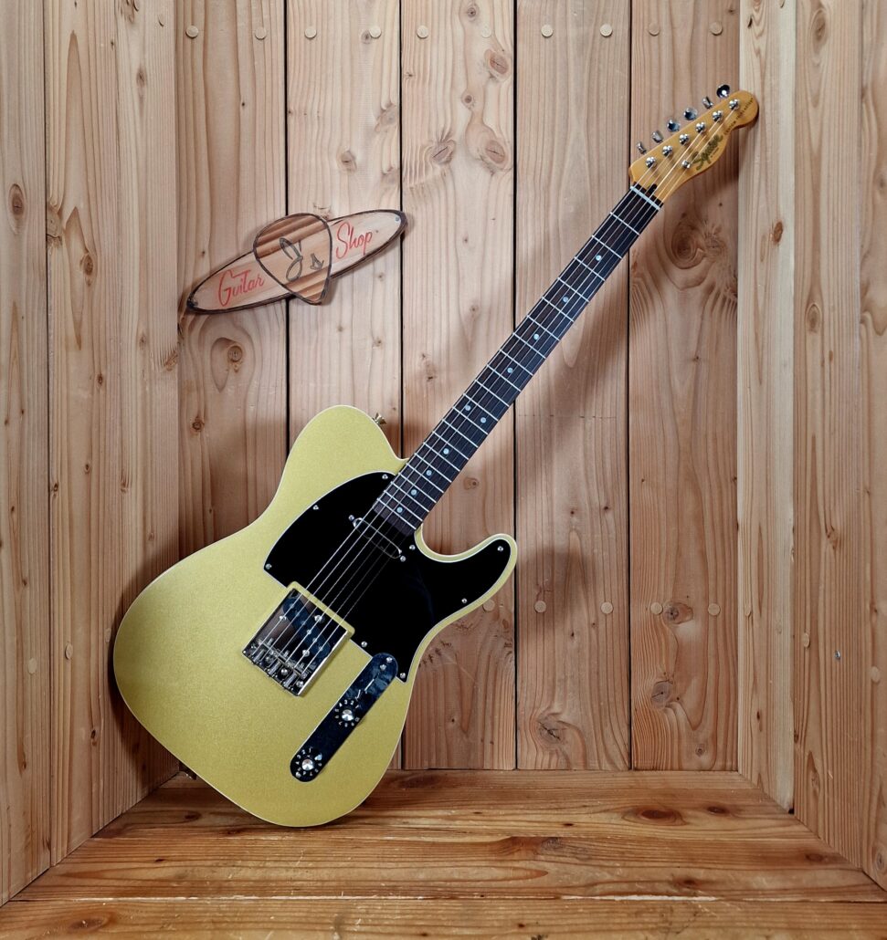Squier Limited Edition Classic Vibe 60s Custom Telecaster Aztec Gold, mit Upgrades Bj.2025