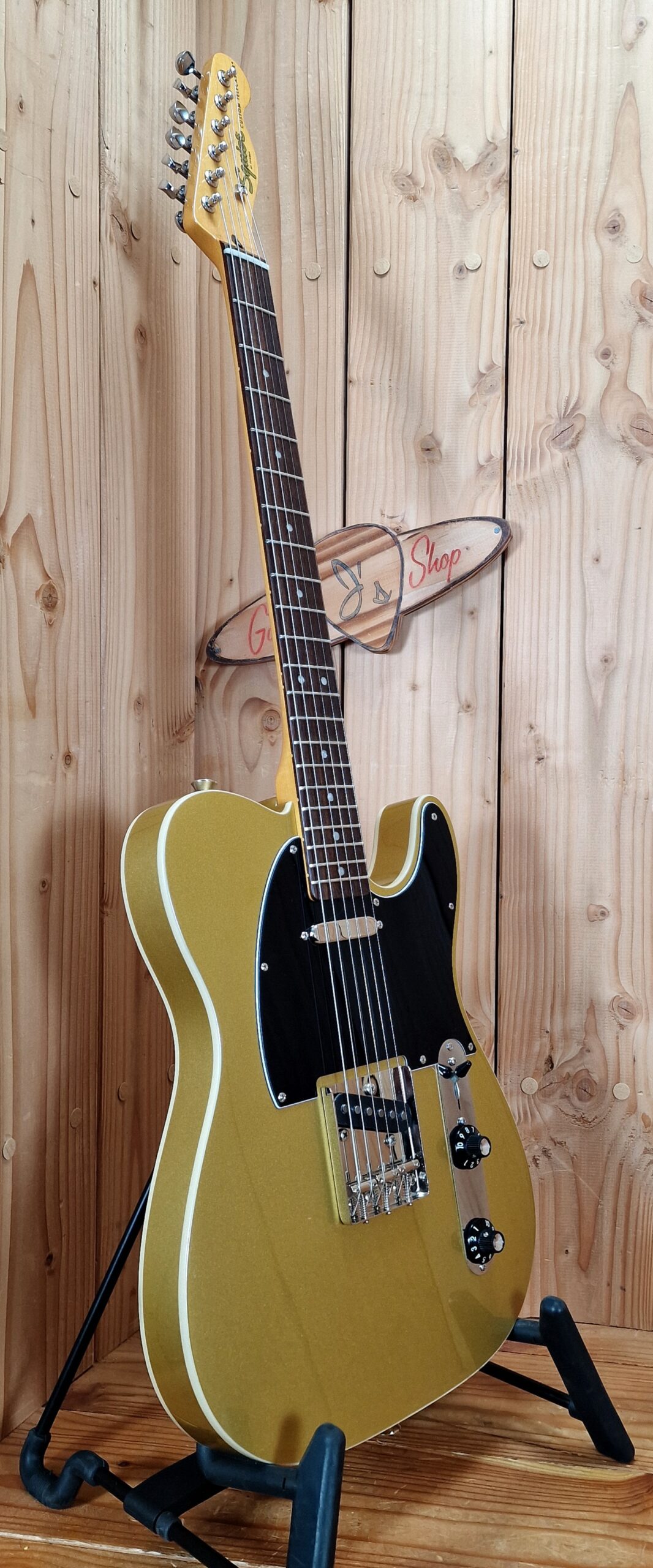 Squier Limited Edition Classic Vibe 60s Custom Telecaster Aztec Gold, mit Upgrades Bj.2025 – Bild 8