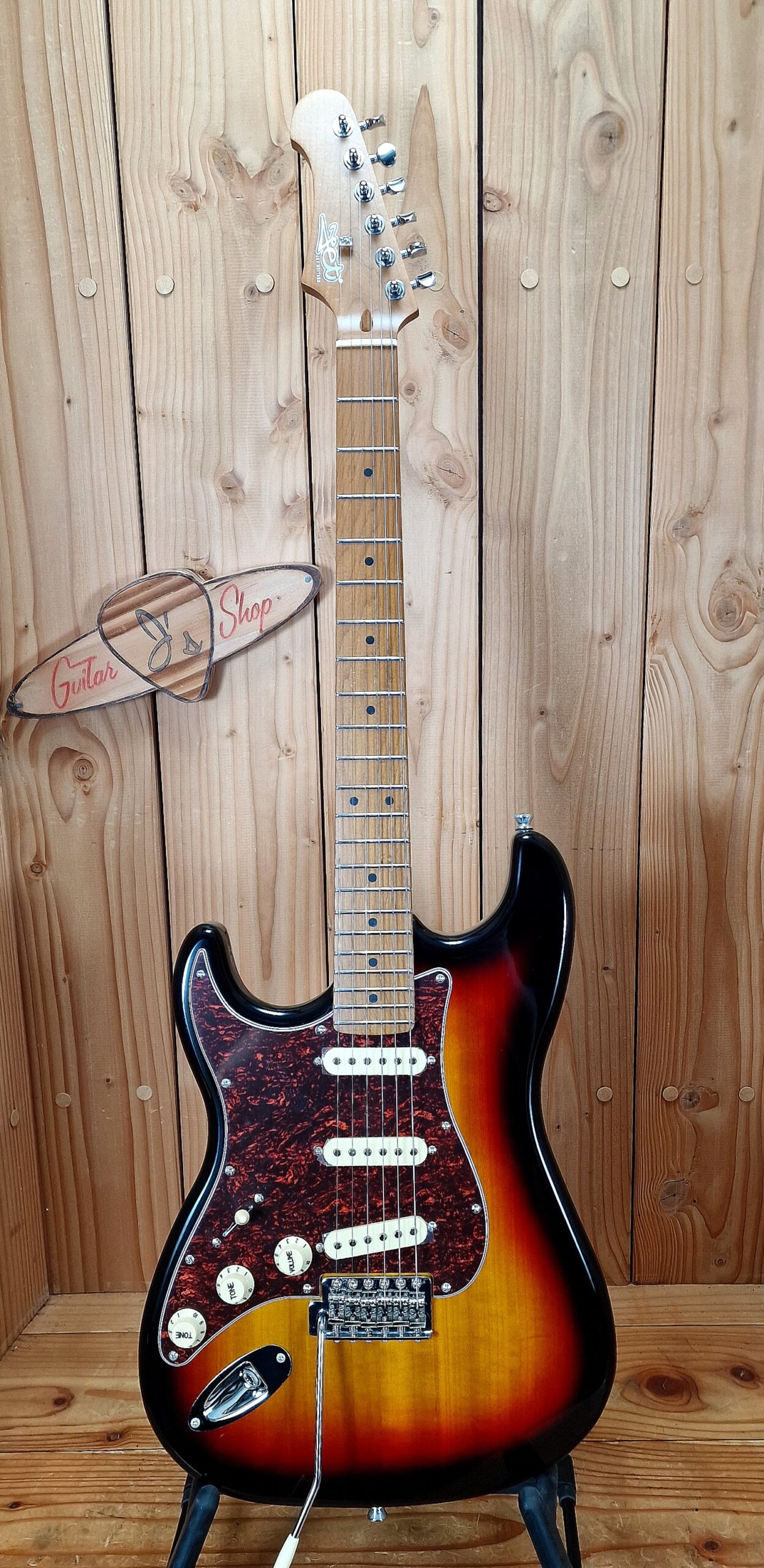 Jet Guitars JS-300 Sunburst SB LH – Bild 3
