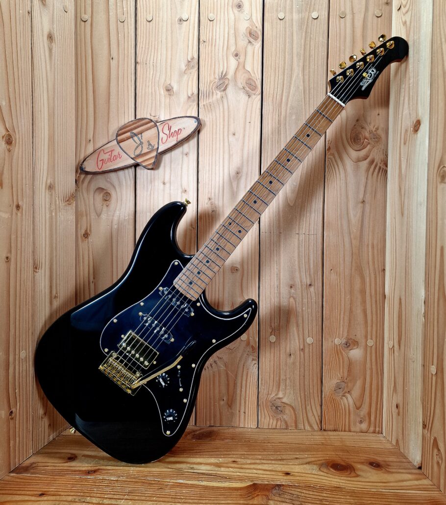 Jet Guitars JS-400 BK G Black Gold