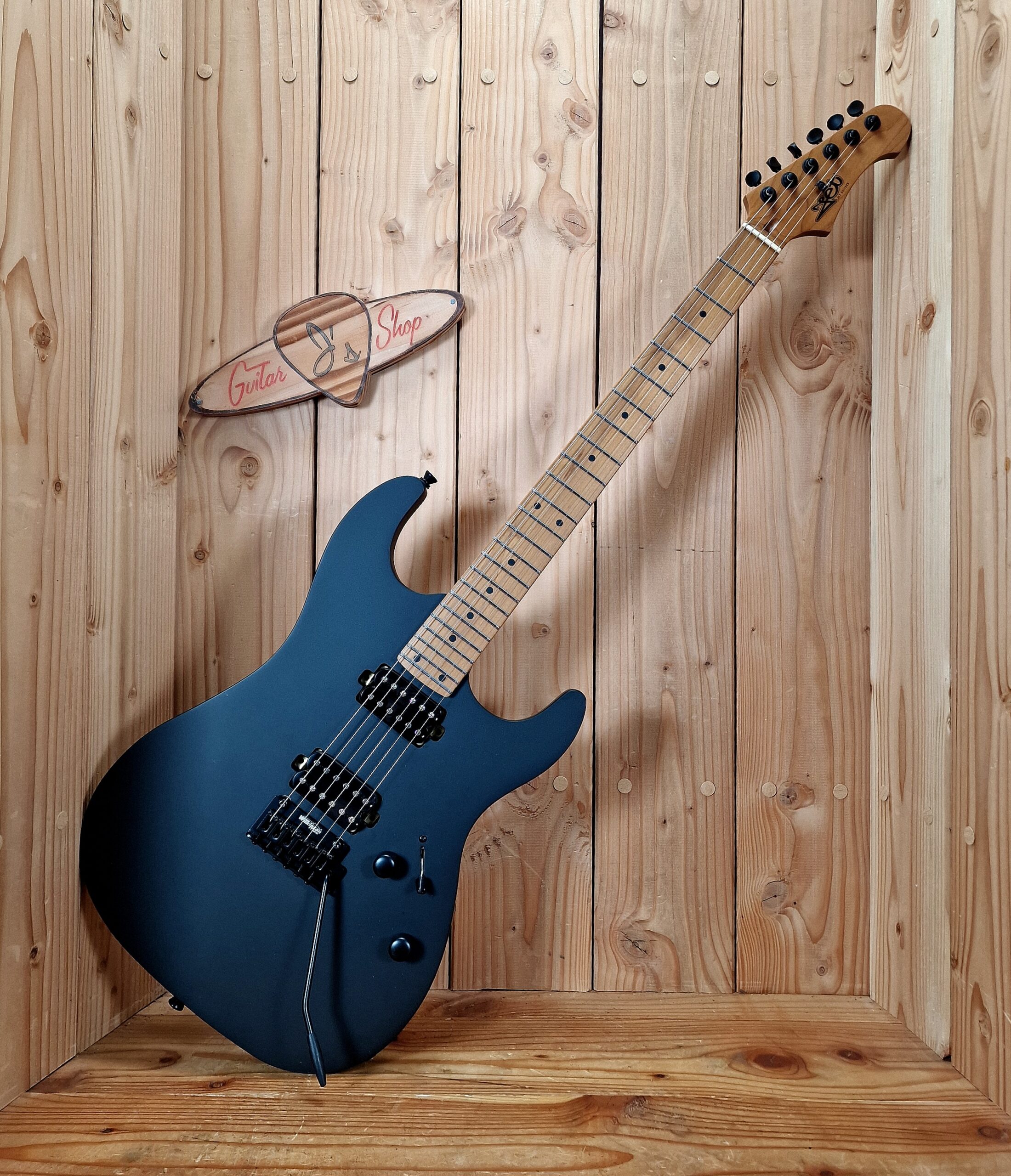 Jet Guitars JS-500 MBK Matt Black