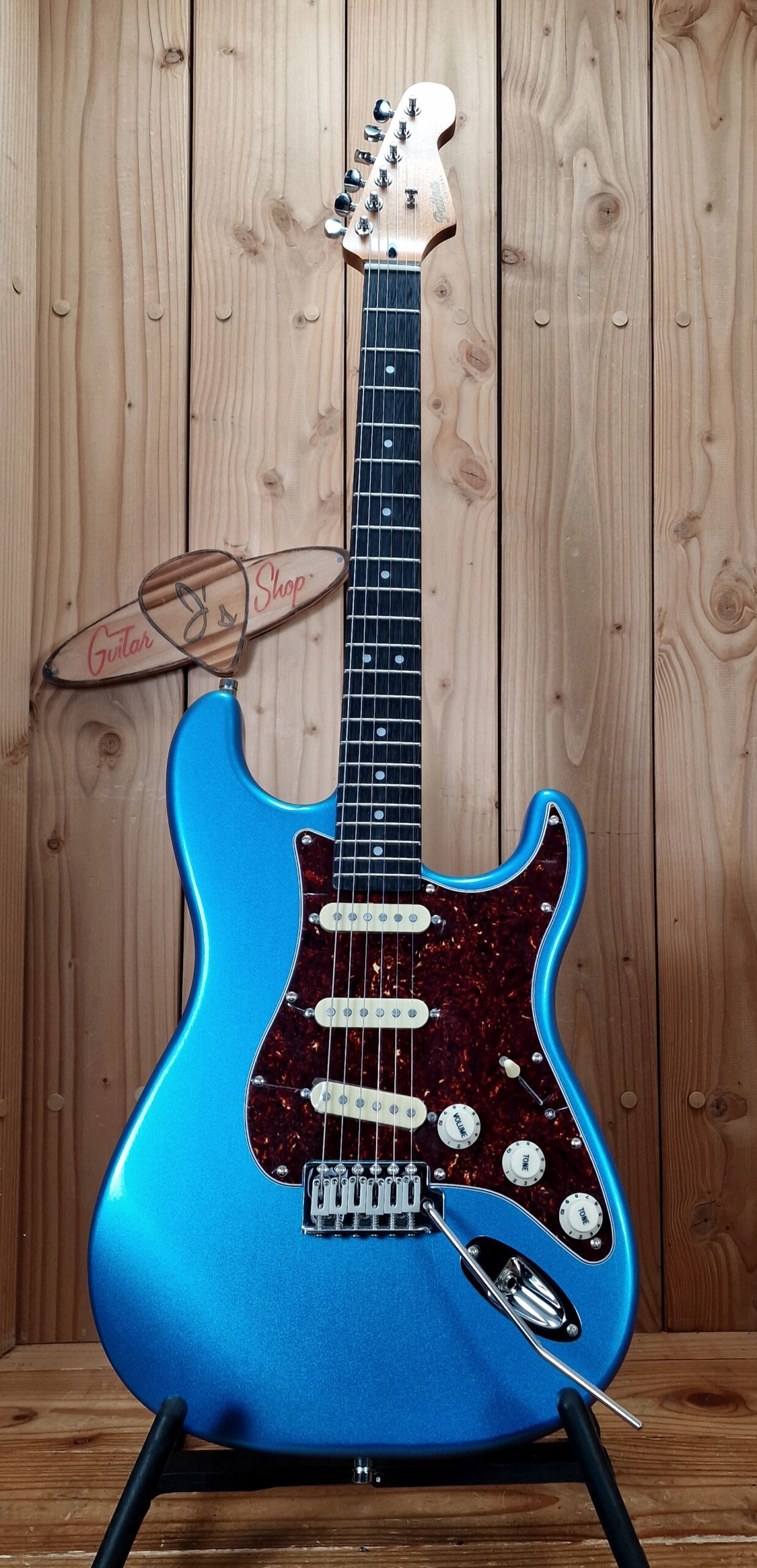 Patina Guitars PS-3 LPB Lake Placid Blue – Bild 2