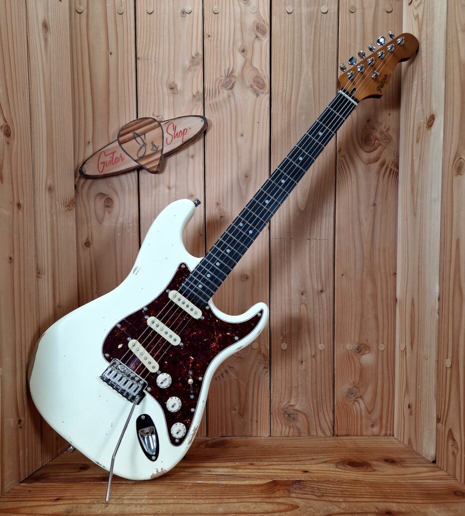 Patina Guitars PS-6 OW R Olympic White Relic