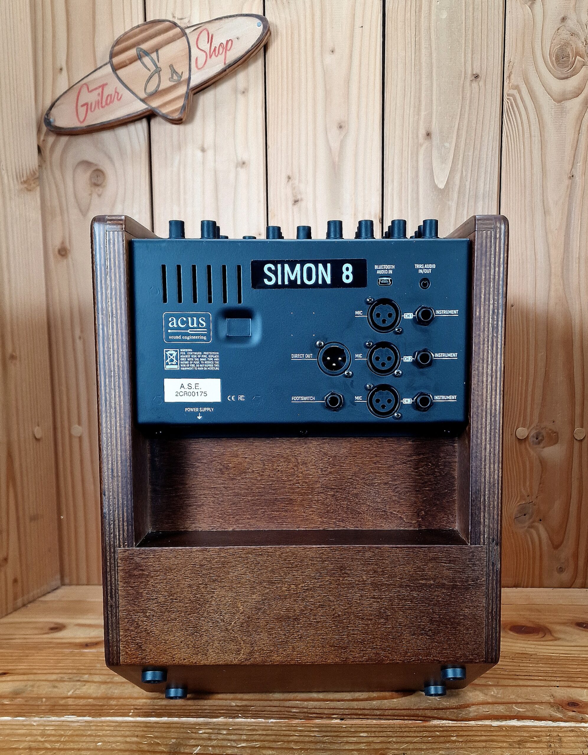 Acus One-8Simon-N Akustikverstärker + Acus Bag – Bild 4