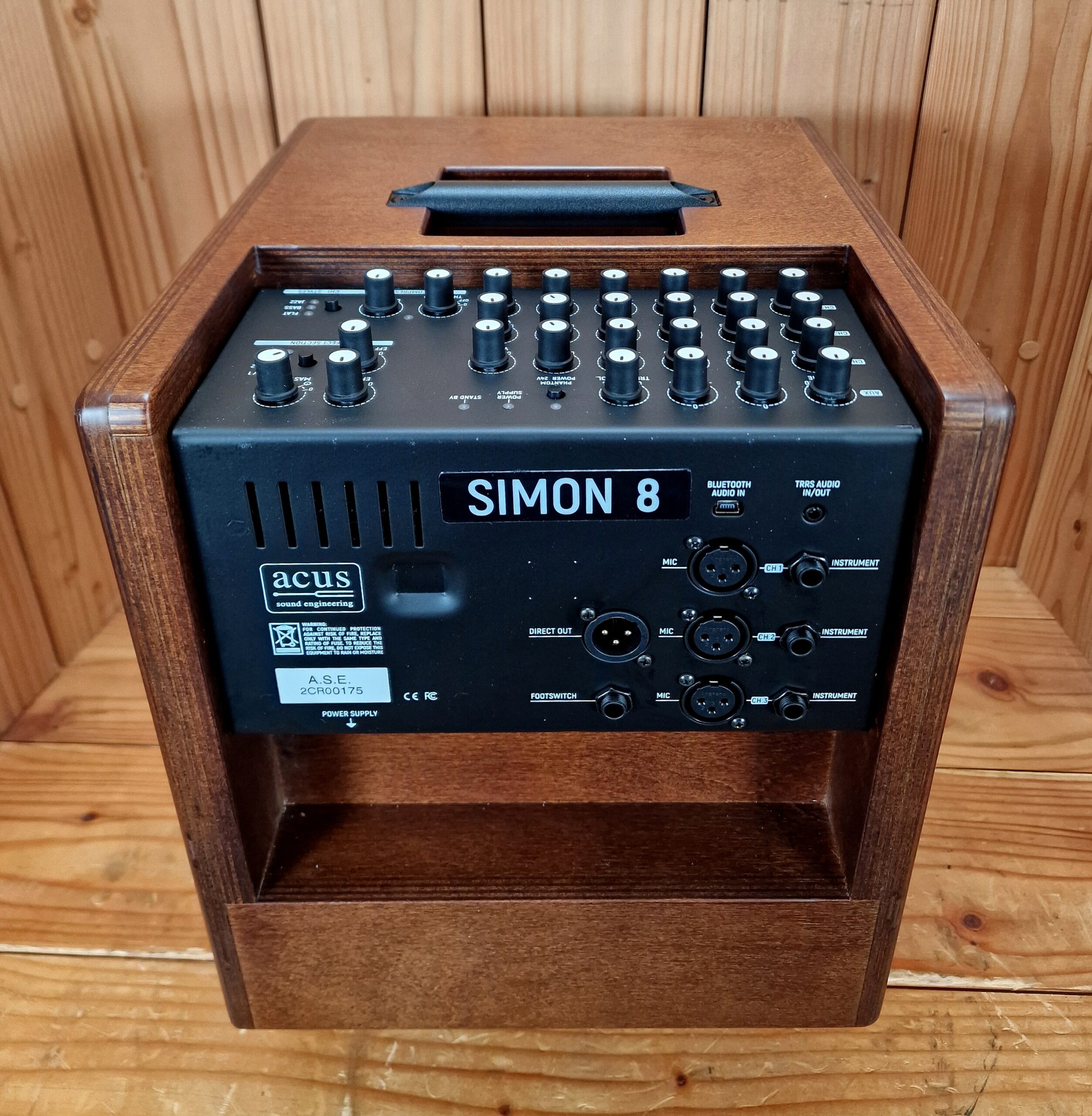 Acus One-8Simon-N Akustikverstärker + Acus Bag – Bild 7