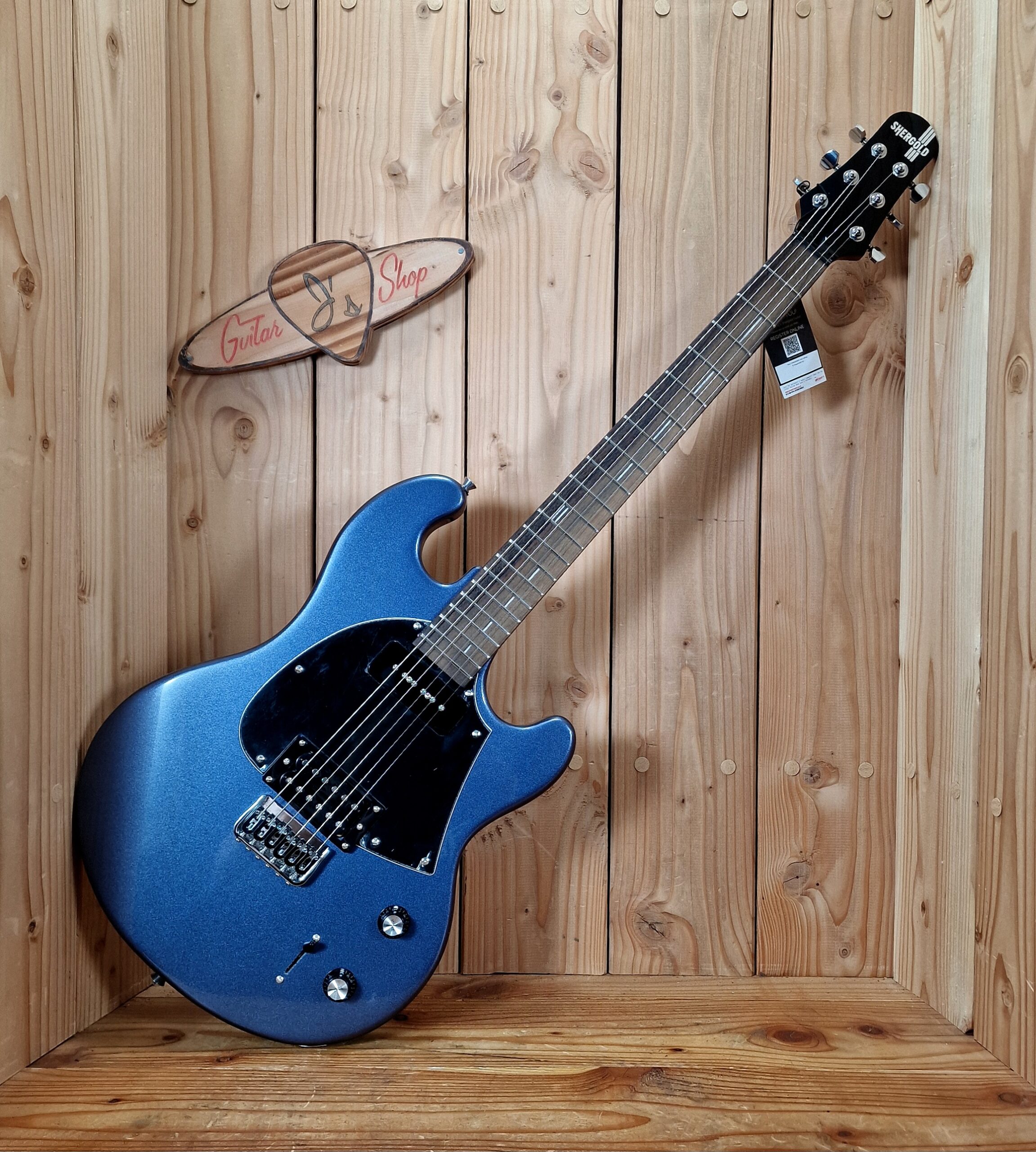 Shergold Masquerader Standard SM11AB (Astral Blue)