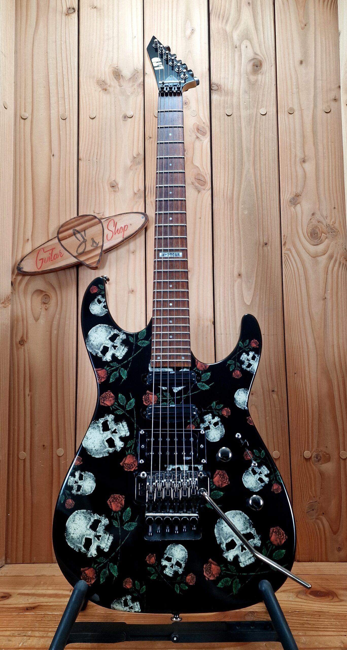 ESP LTD M200SR Limited Edition - Skulls and Roses – Bild 5