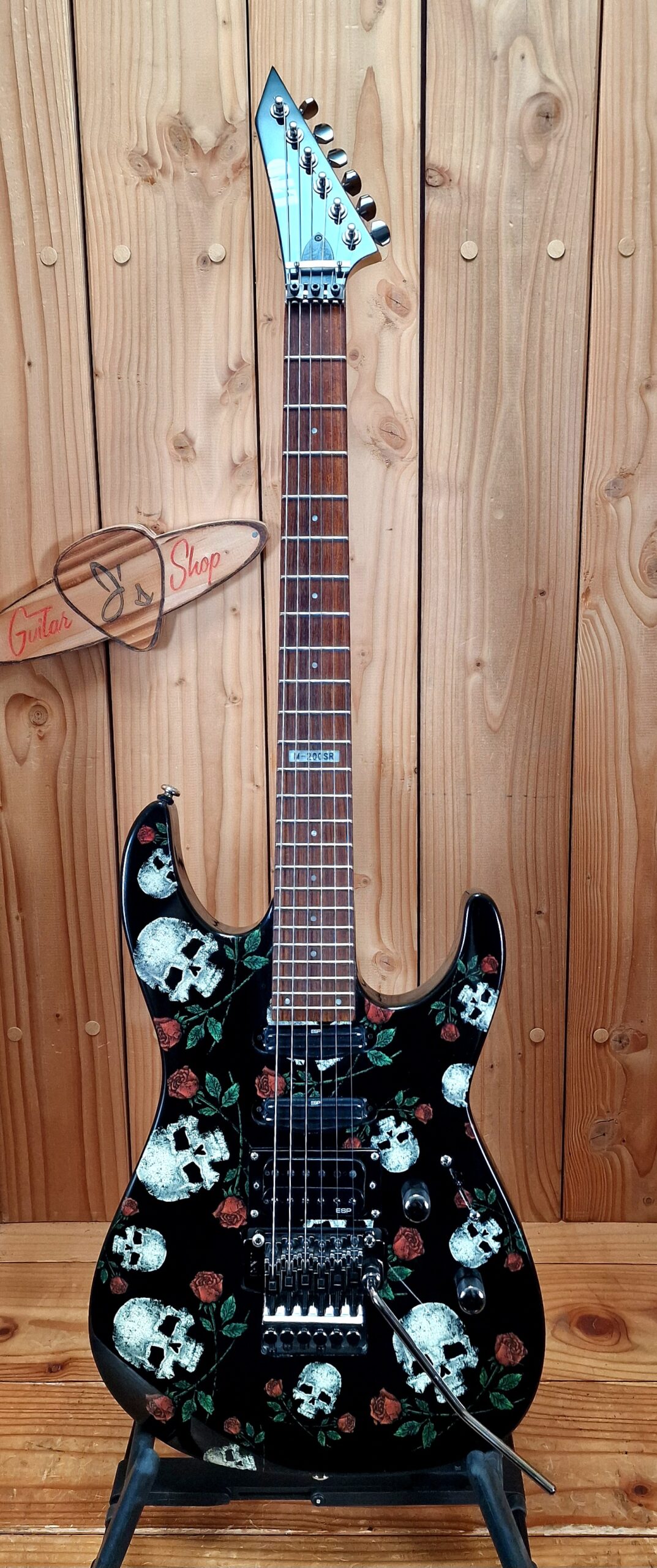 ESP LTD M200SR Limited Edition - Skulls and Roses – Bild 6