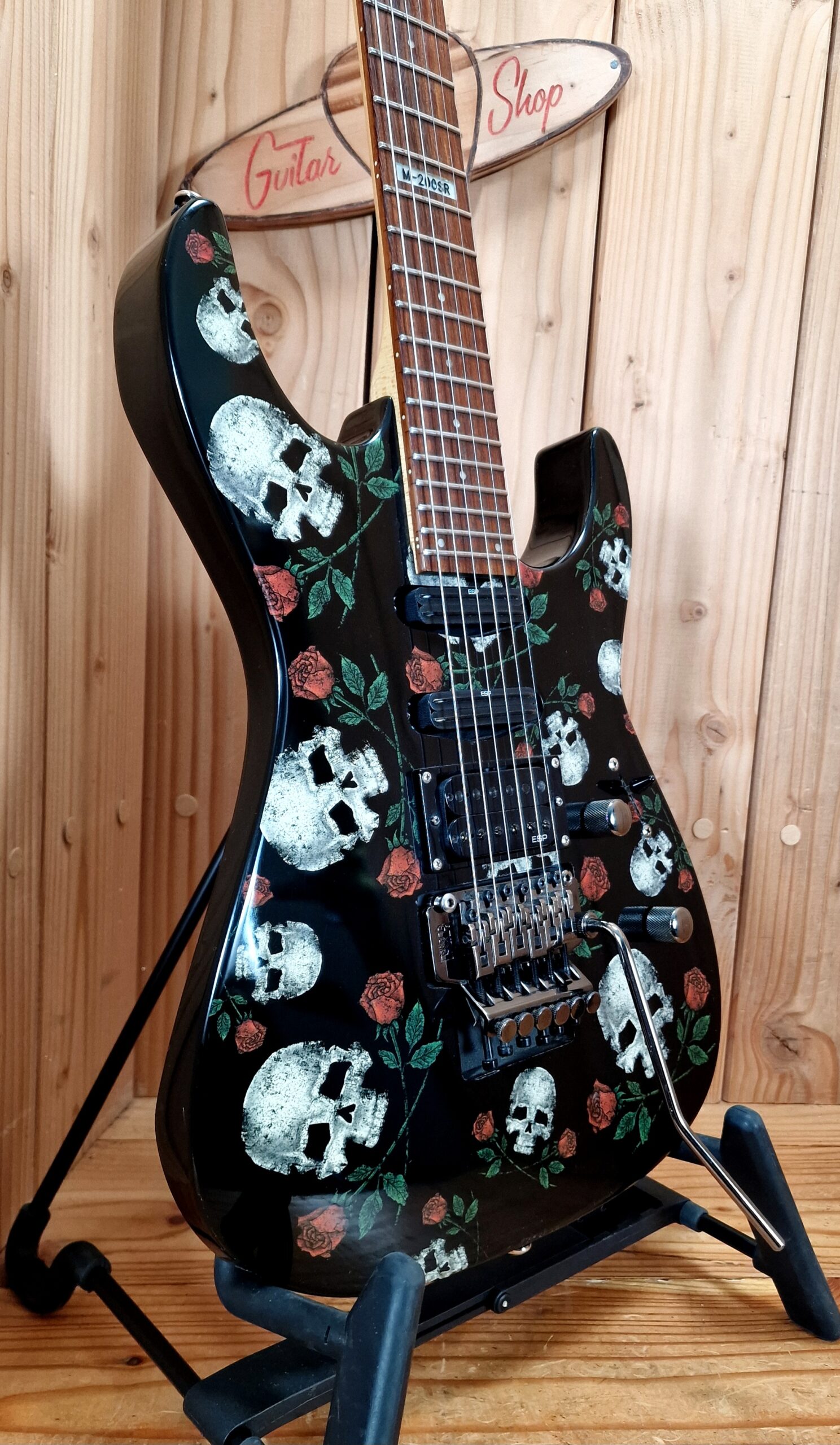 ESP LTD M200SR Limited Edition - Skulls and Roses – Bild 10