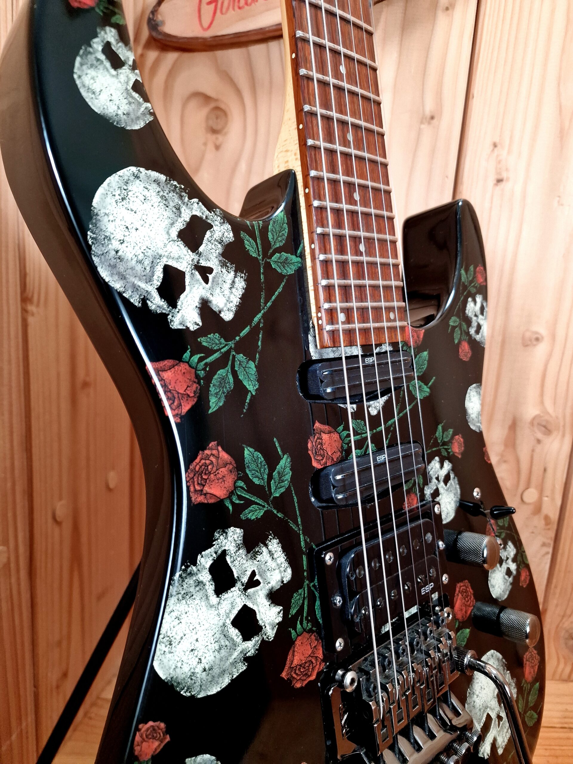 ESP LTD M200SR Limited Edition - Skulls and Roses – Bild 11