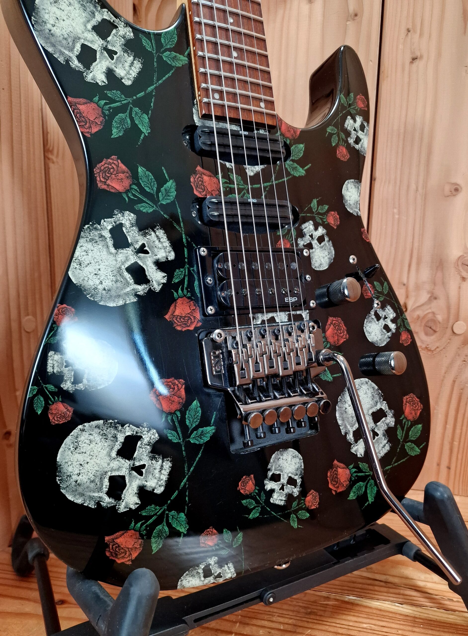 ESP LTD M200SR Limited Edition - Skulls and Roses – Bild 13