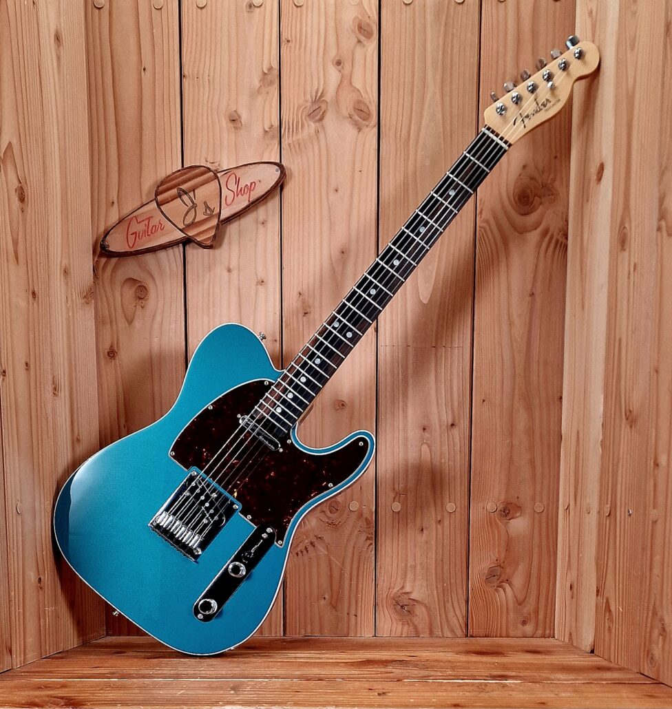 Fender American Elite Telecaster EB, Ocean Turquoise, Bj.2017