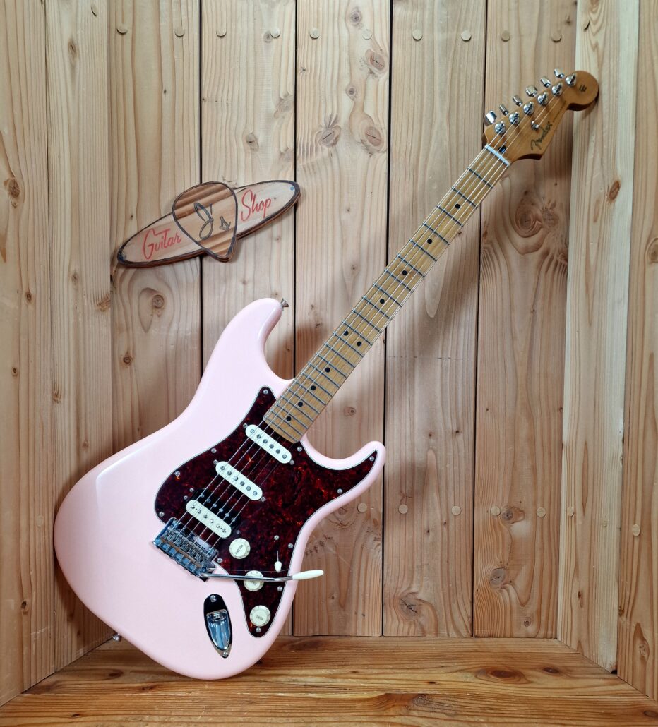 Fender Limited Edition Player Stratocaster HSS Roasted MN Shell Pink, 75 Anniversary Bj. 2021