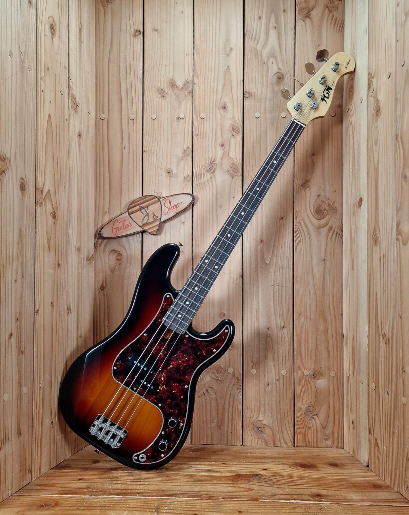 FGN Bassgitarre, Neo Classic PB-100, 3Tone Sunburst, Bj.2024