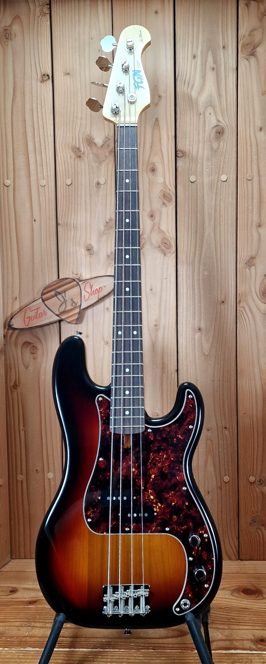 FGN Bassgitarre, Neo Classic PB-100, 3Tone Sunburst, Bj.2024 – Bild 4