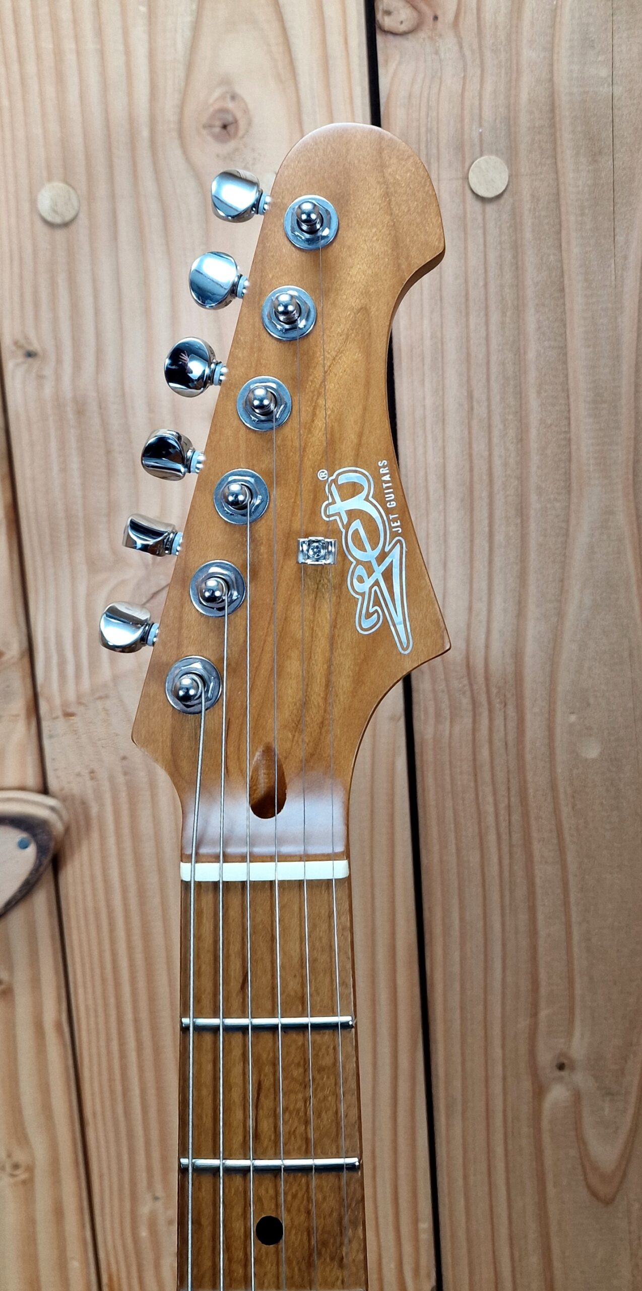 Jet Guitars JS-300 Mini Red, E-Gitarre 3/4 Grösse – Bild 3