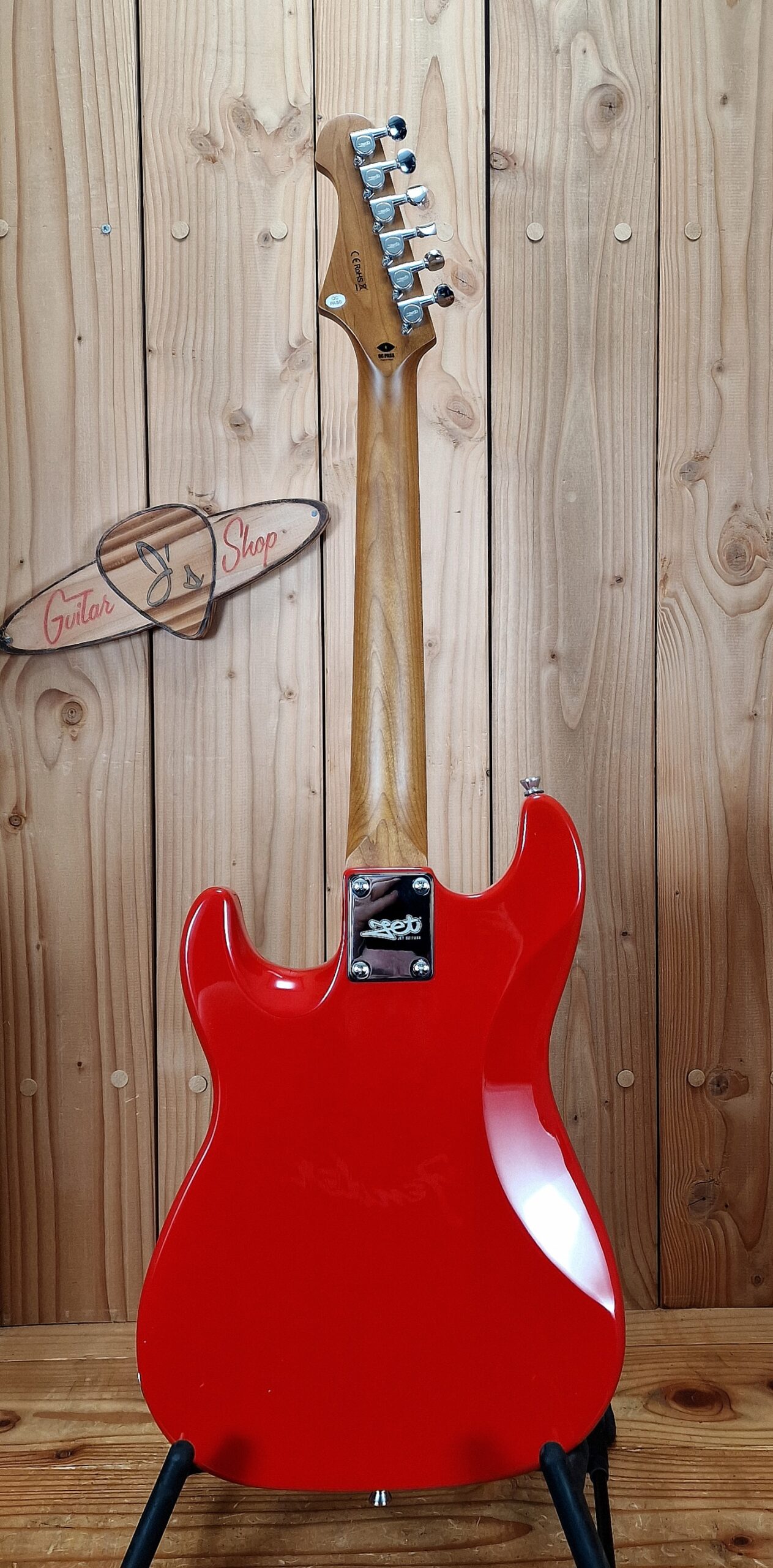 Jet Guitars JS-300 Mini Red, E-Gitarre 3/4 Grösse – Bild 7