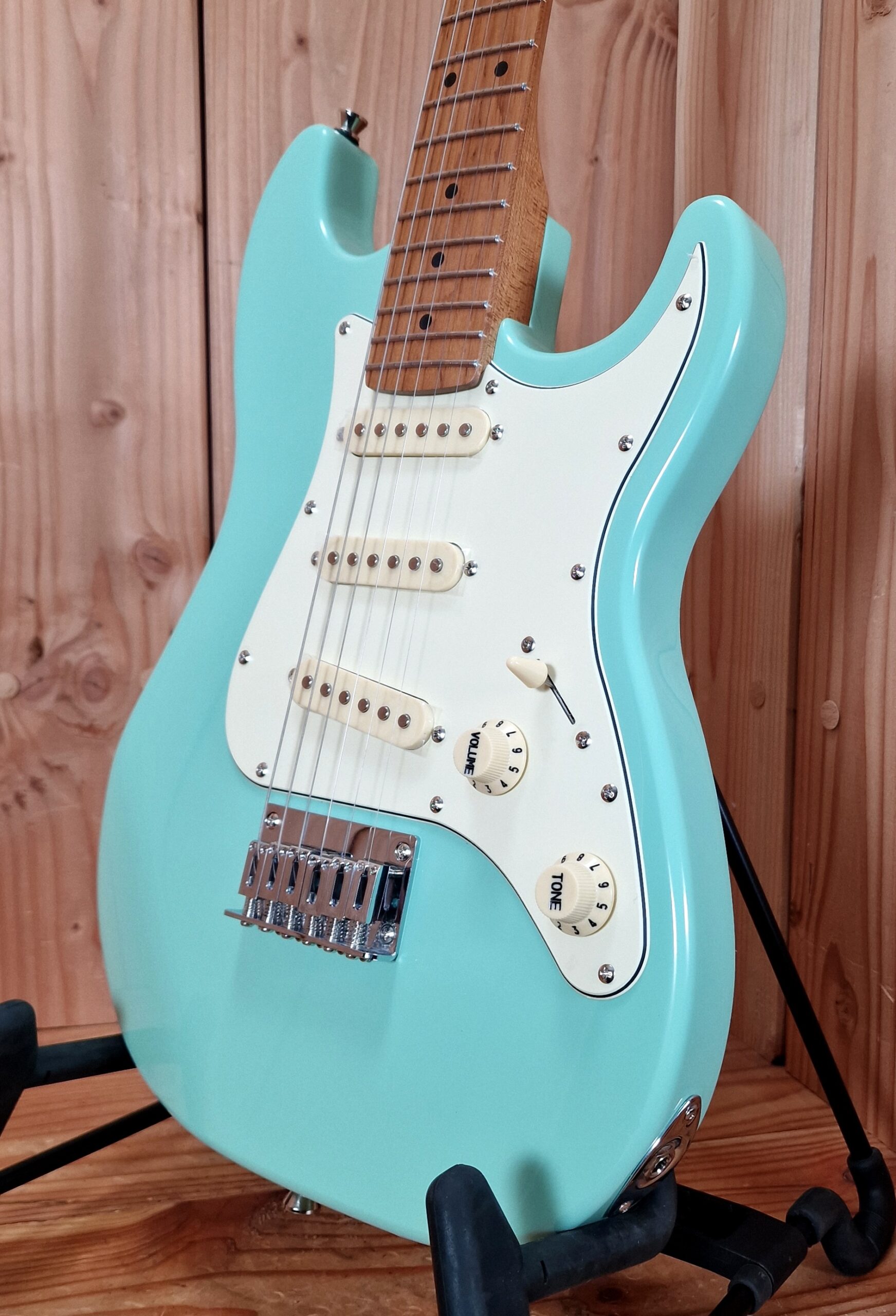 Jet Guitars JS-300 Mini Seafoam Green, E-Gitarre 3/4 Grösse – Bild 5