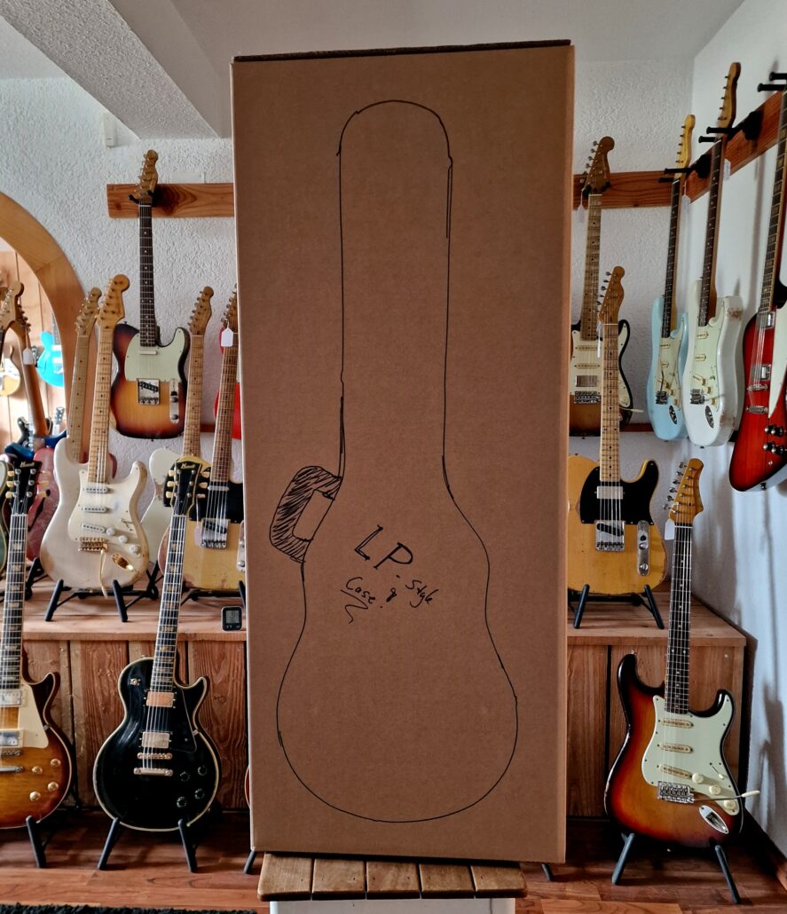 Versandkarton Hochwertig & Stabil für Gitarren, DHL abgestimmt