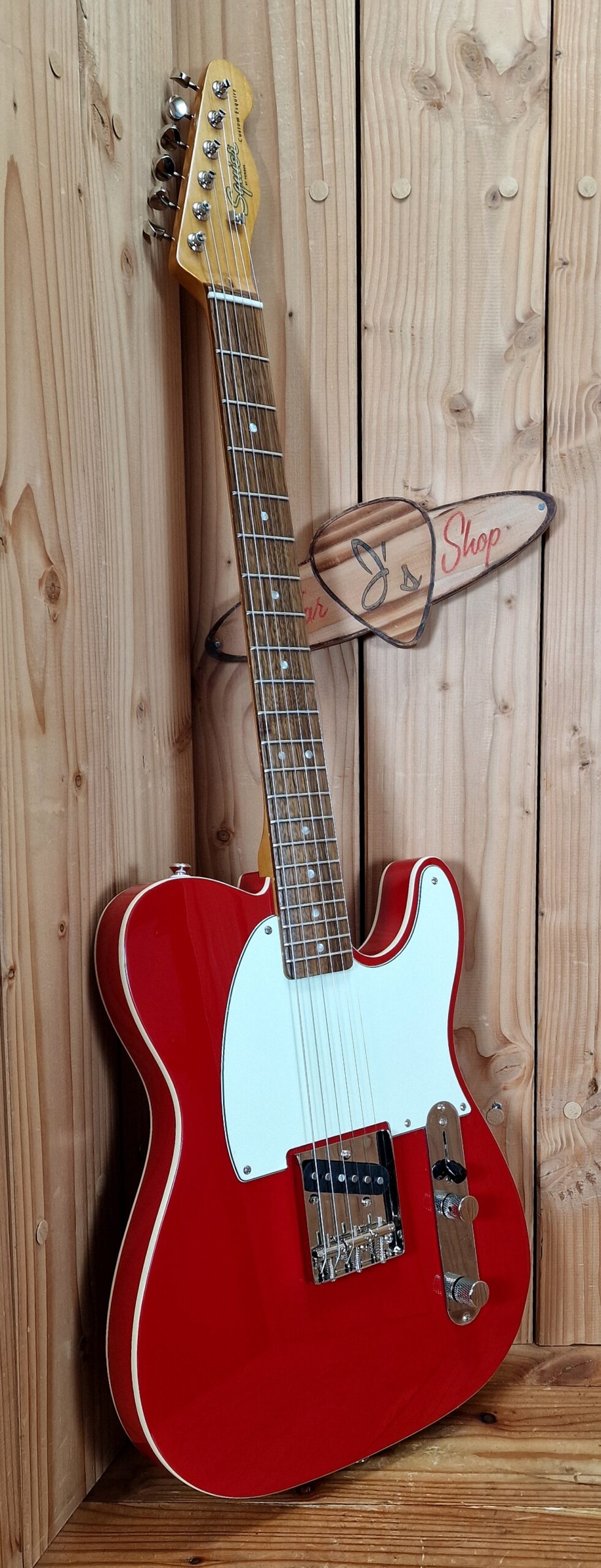 Squier FSR Classic Vibe 60s Custom Esquire Dakota Red – Bild 3