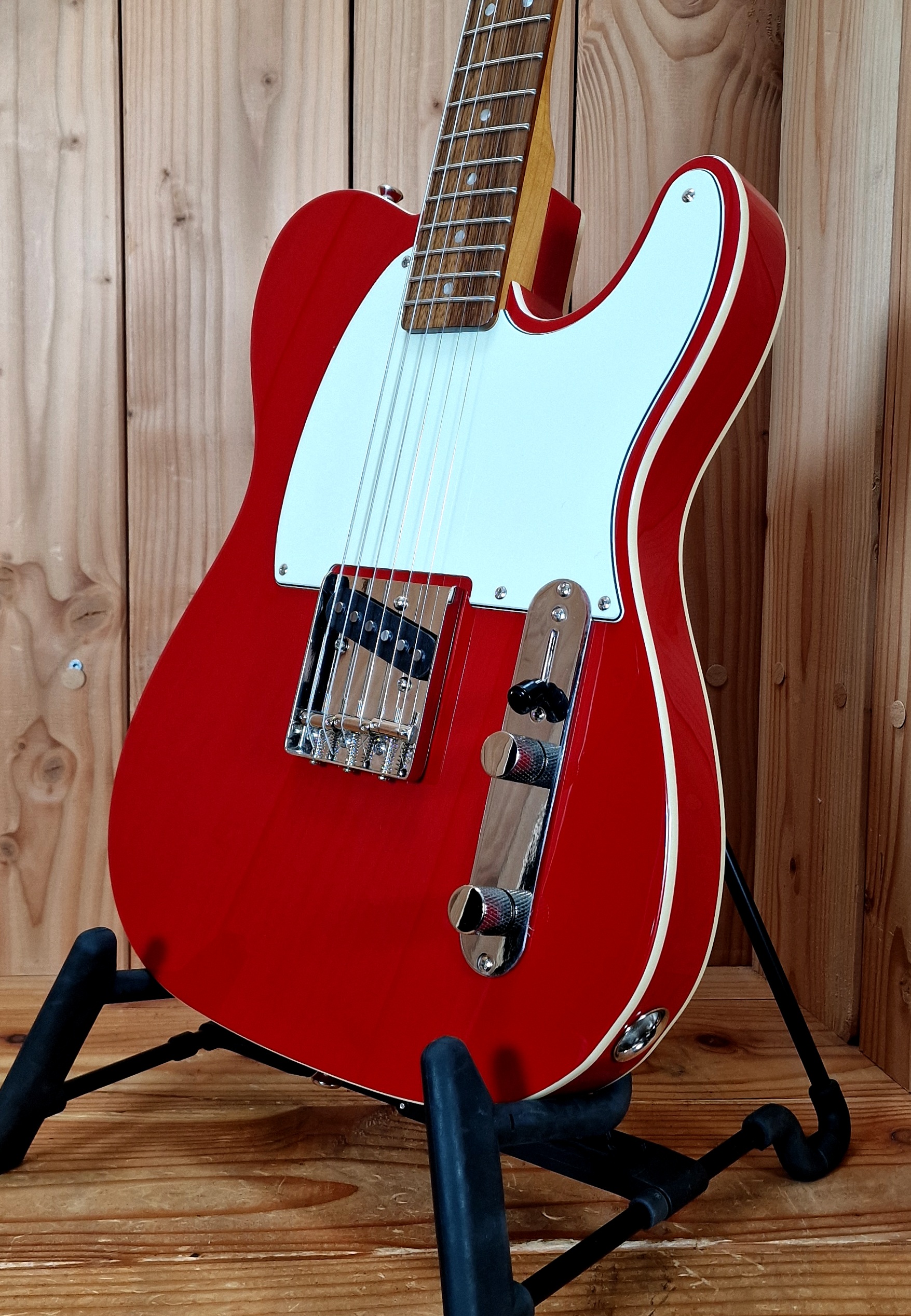 Squier FSR Classic Vibe 60s Custom Esquire Dakota Red – Bild 5