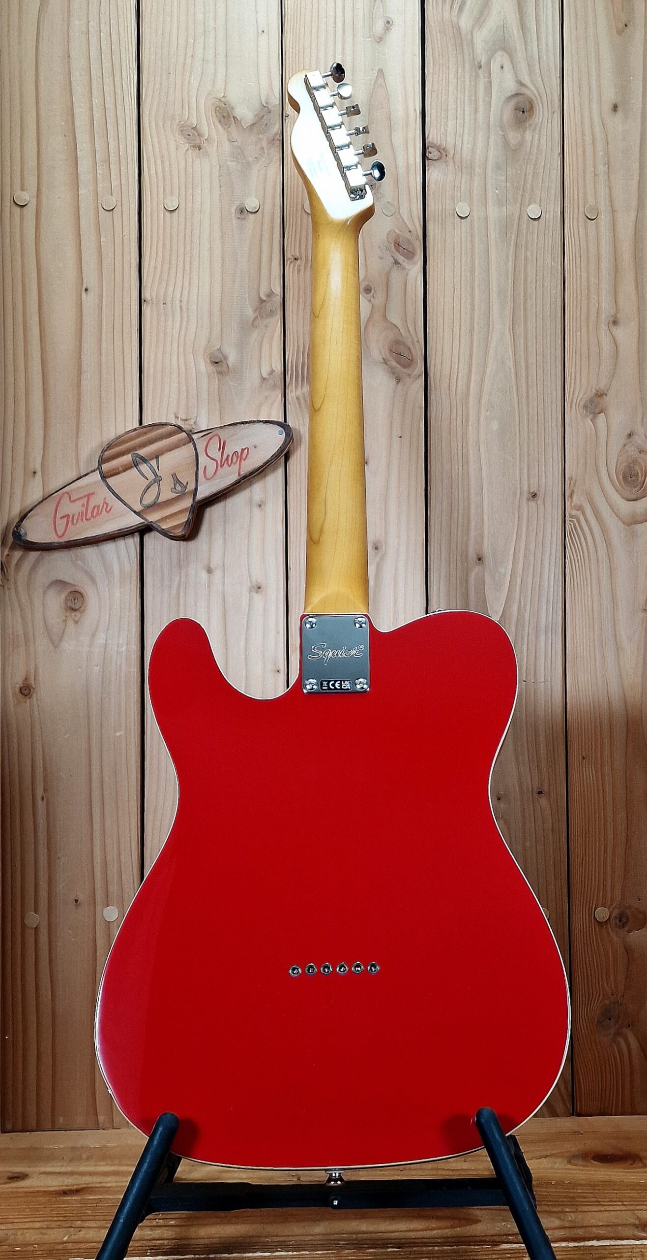 Squier FSR Classic Vibe 60s Custom Esquire Dakota Red – Bild 8