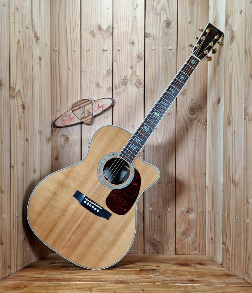 Sigma JRC-40E  (Mini) Jumbo Westerngitarre mit Koffer, Bj. 2012