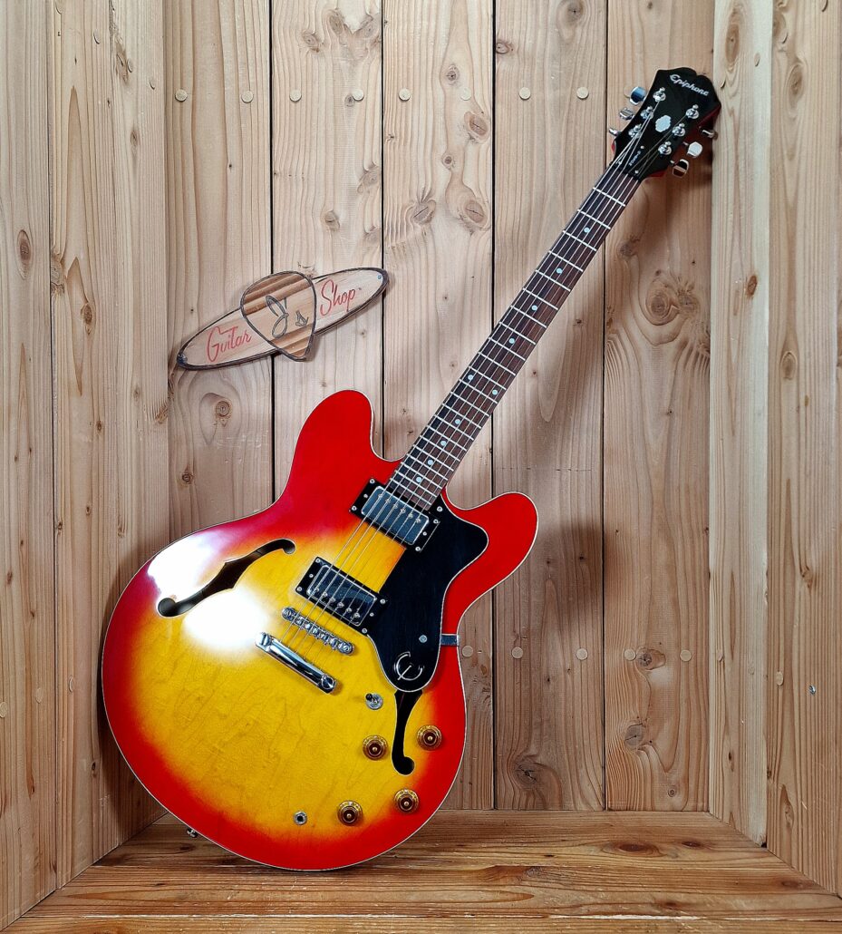 Epiphone Dot HS, Heritage Cherry Sunburst, Bj.2000