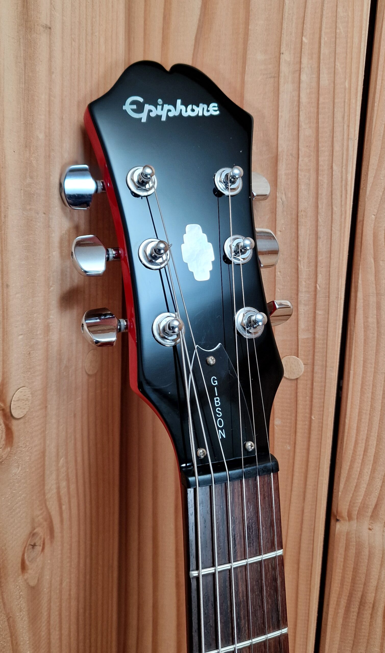 Epiphone Dot HS, Heritage Cherry Sunburst, Bj.2000 – Bild 2