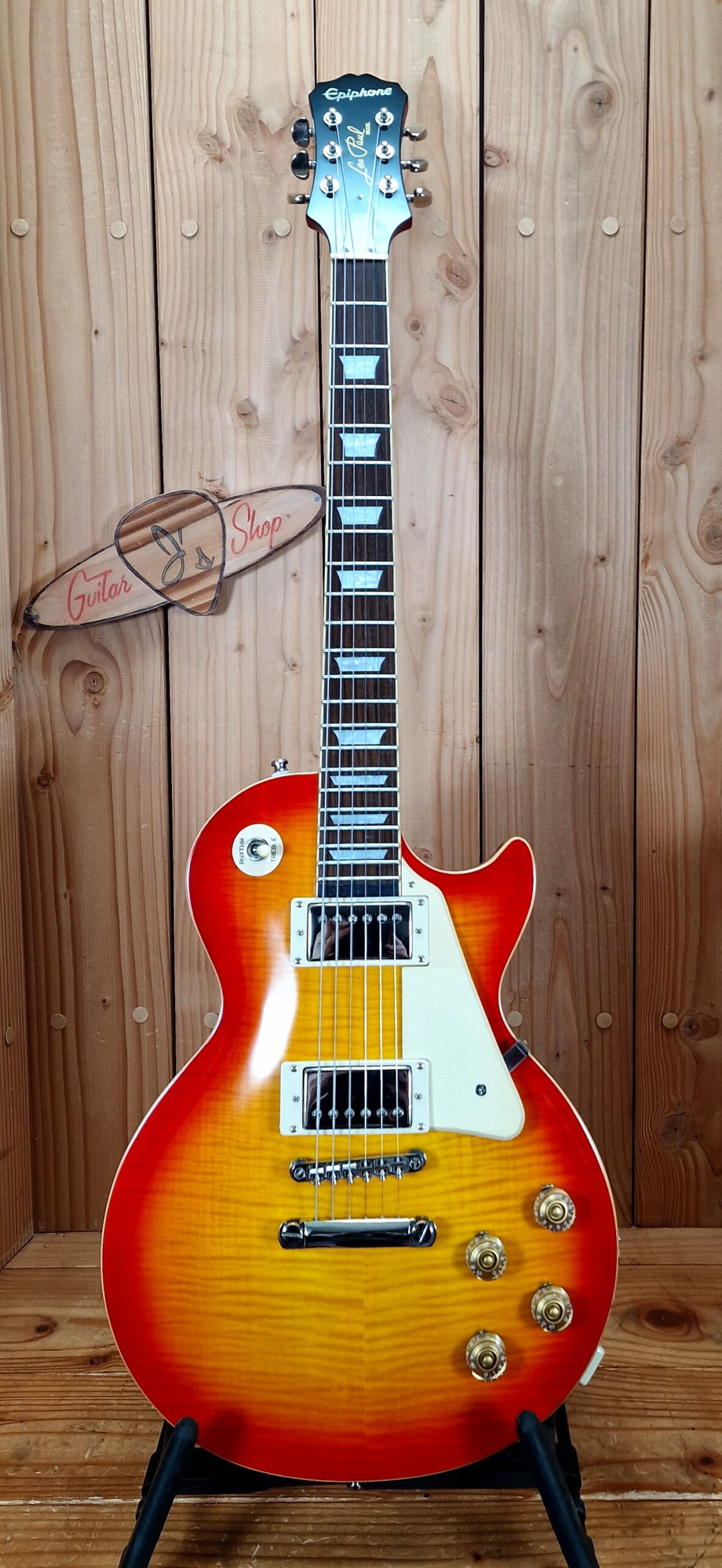 Epiphone Les Paul Ultra-III Faded Cherry Sunburst, Bj.2012 – Bild 5