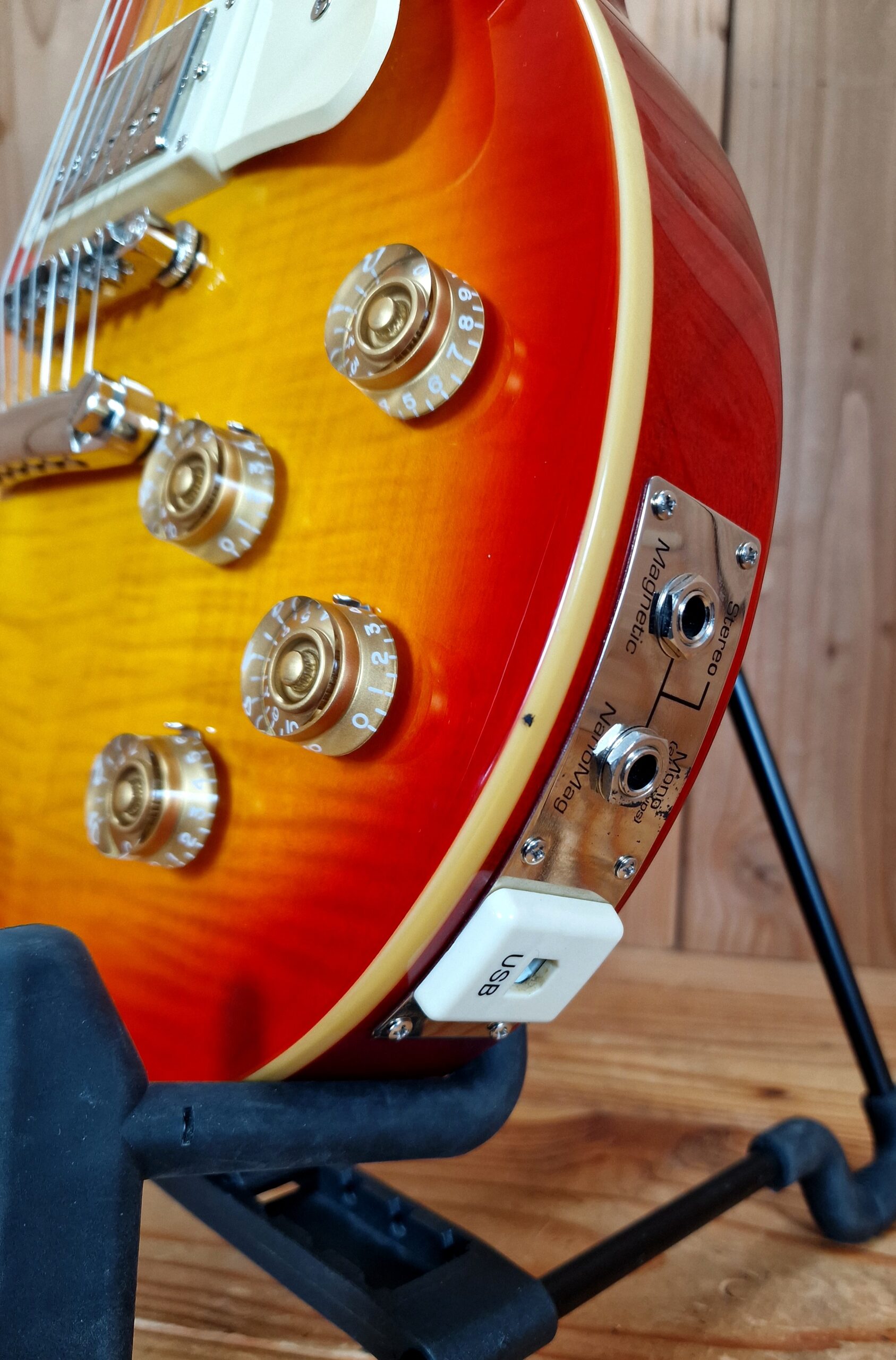 Epiphone Les Paul Ultra-III Faded Cherry Sunburst, Bj.2012 – Bild 6