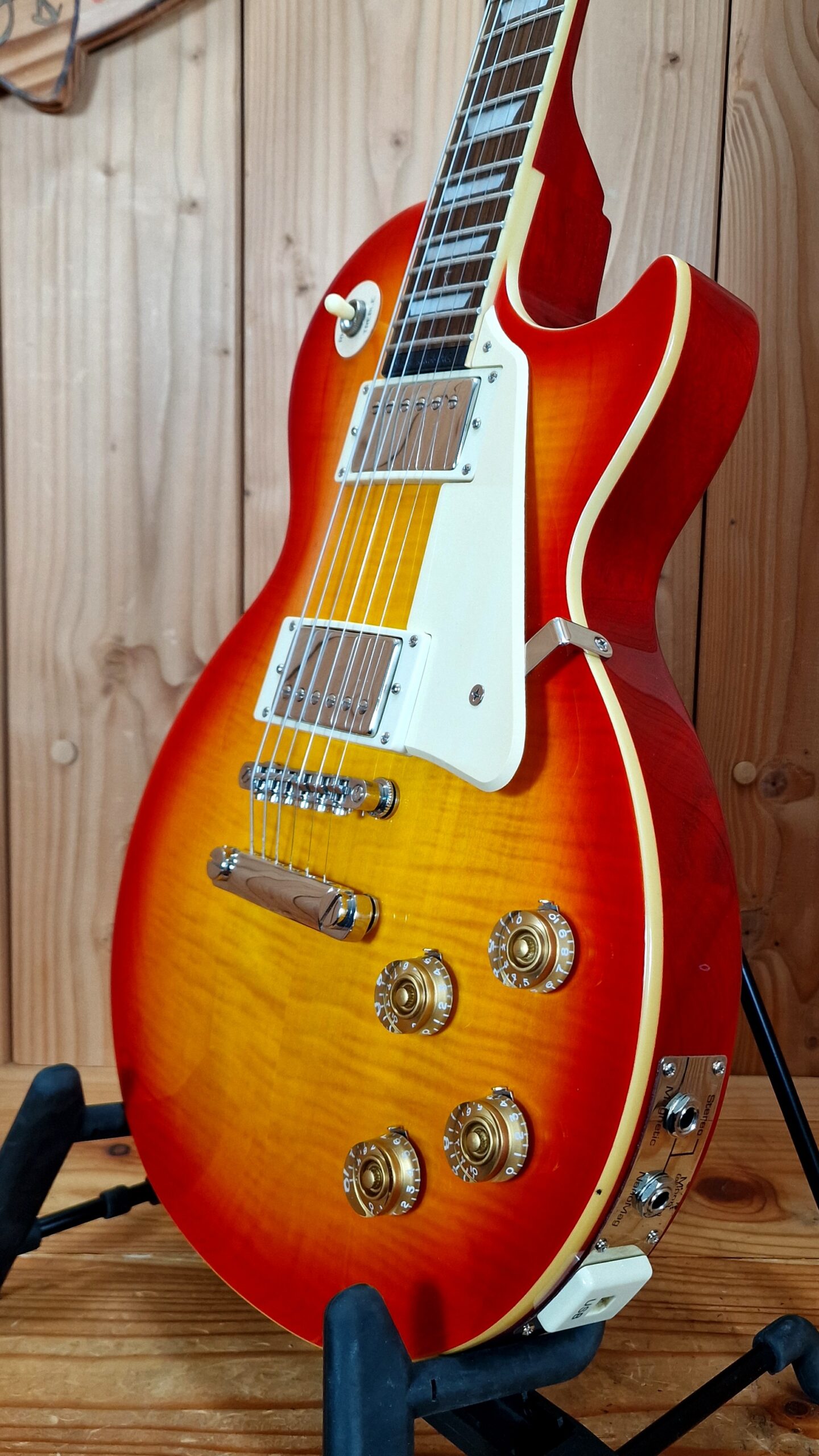 Epiphone Les Paul Ultra-III Faded Cherry Sunburst, Bj.2012 – Bild 7