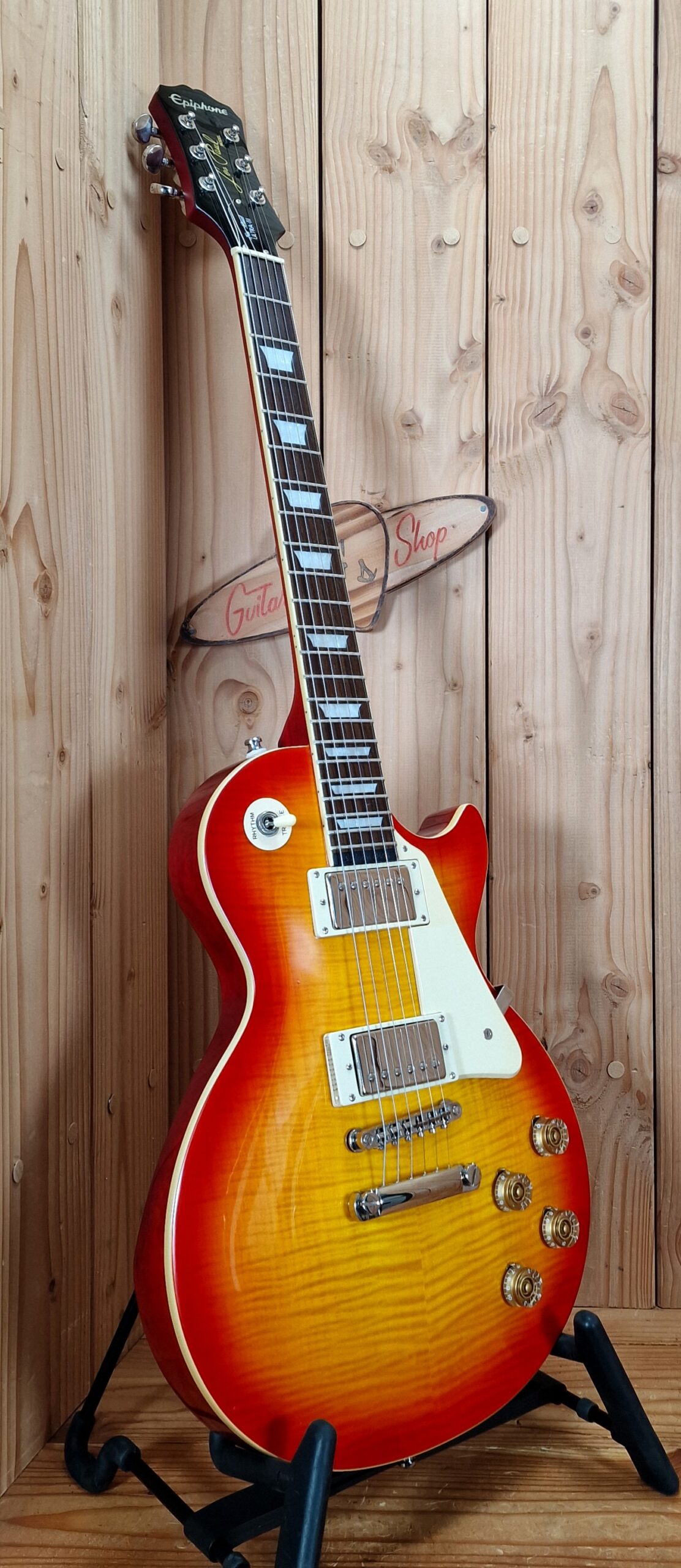 Epiphone Les Paul Ultra-III Faded Cherry Sunburst, Bj.2012 – Bild 8