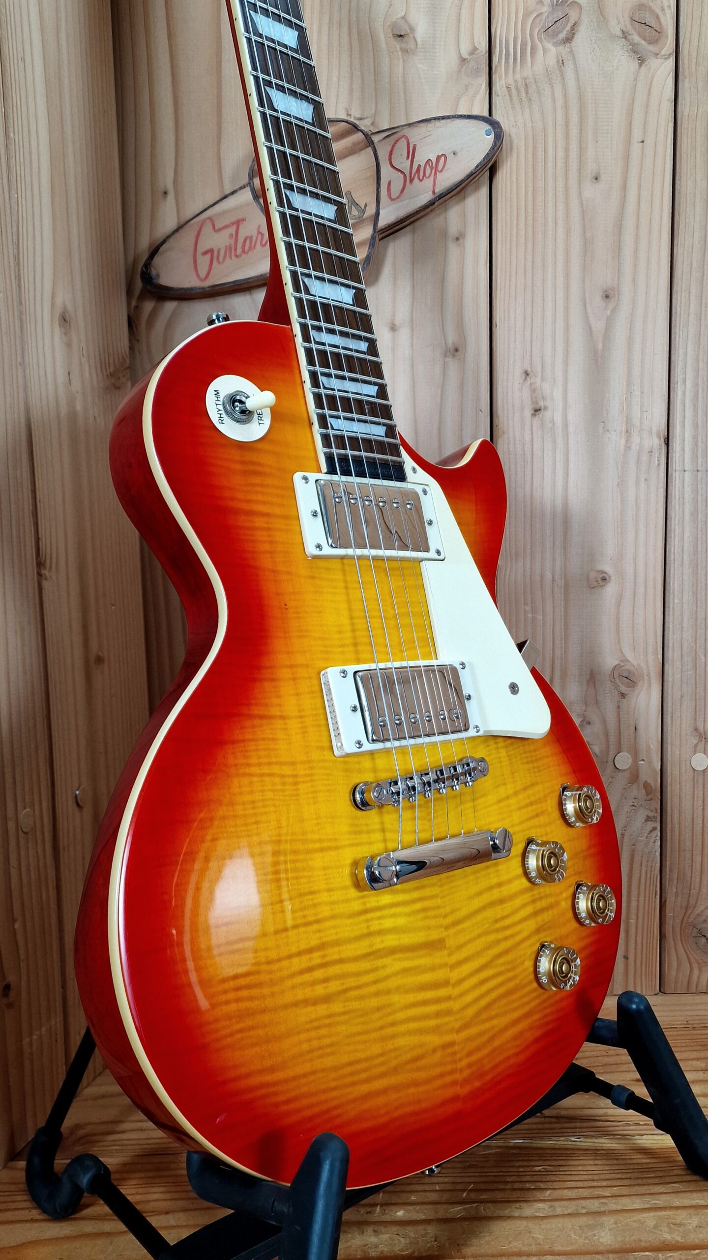 Epiphone Les Paul Ultra-III Faded Cherry Sunburst, Bj.2012 – Bild 9