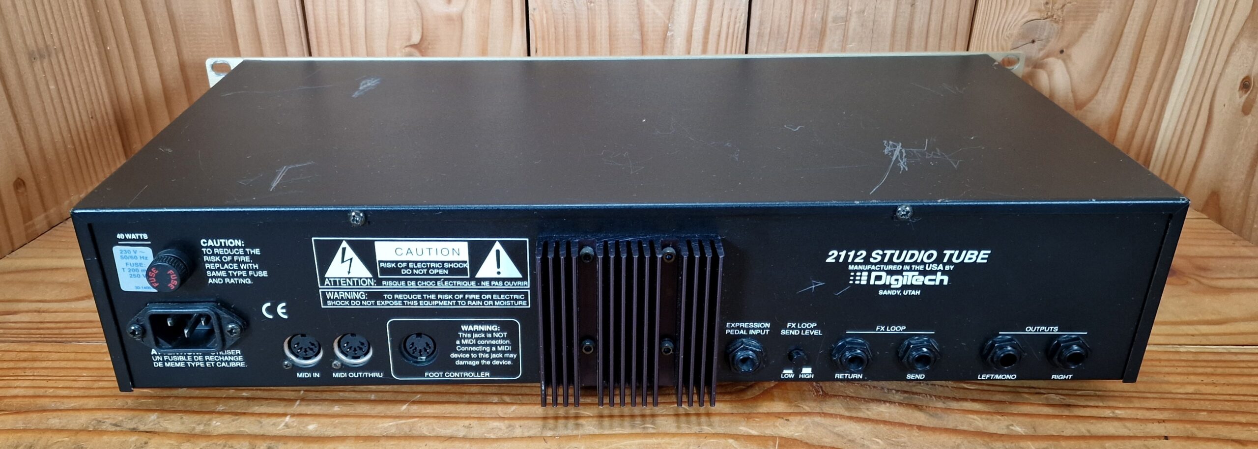 Digitech 2112 Studio Guitar System, Röhren-Preamp, Bj 1997 – Bild 5