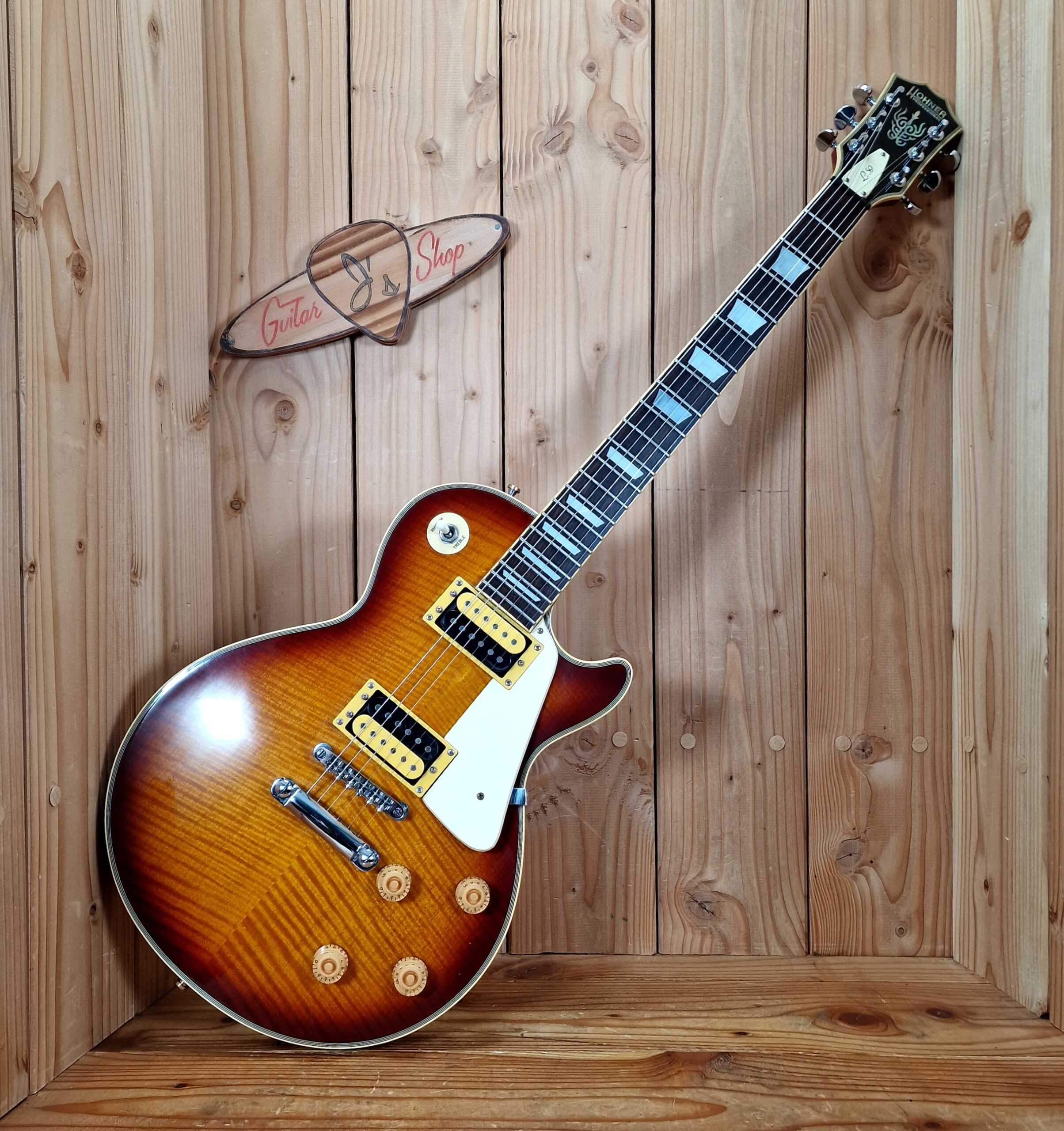 Hohner L59, Professionel Series Sunburst, Bj.1987