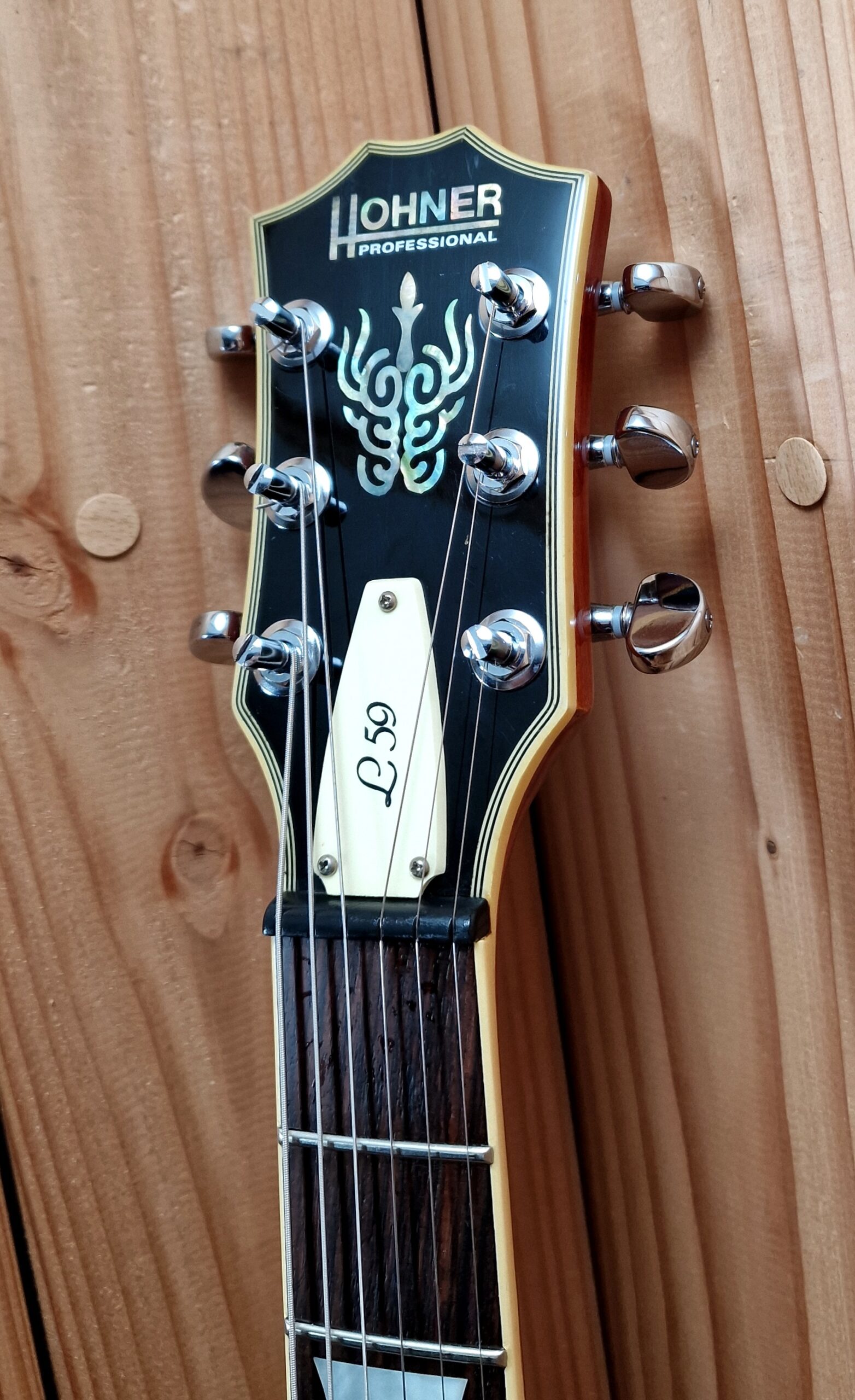 Hohner L59, Professionel Series Sunburst, Bj.1987 – Bild 2