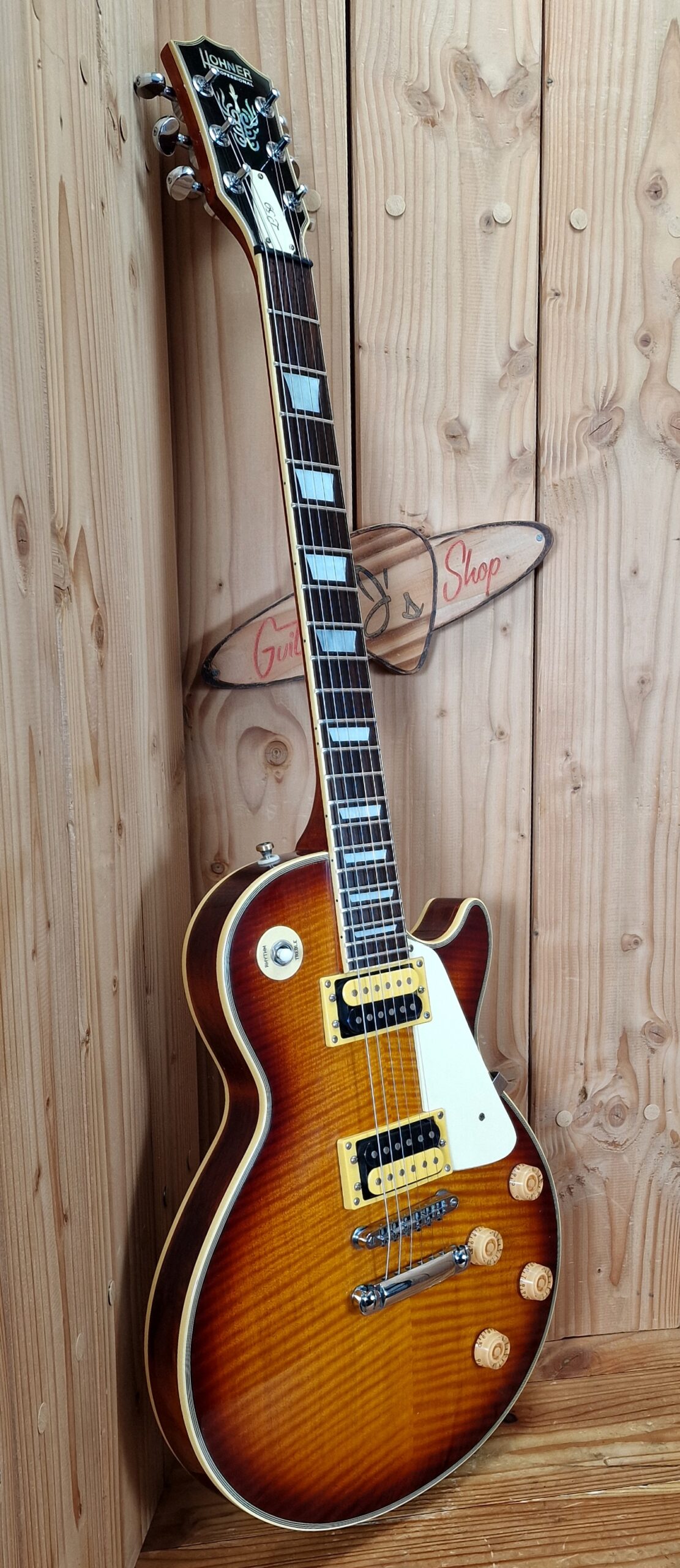 Hohner L59, Professionel Series Sunburst, Bj.1987 – Bild 3