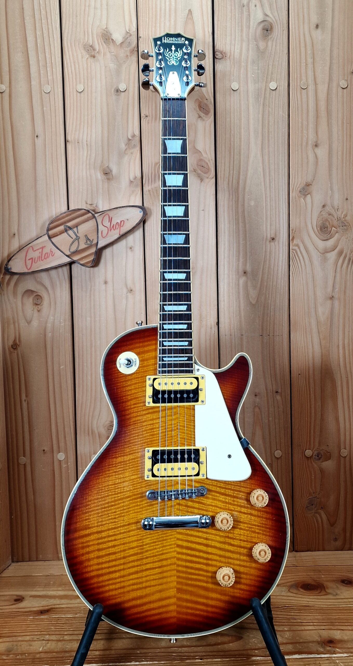 Hohner L59, Professionel Series Sunburst, Bj.1987 – Bild 4