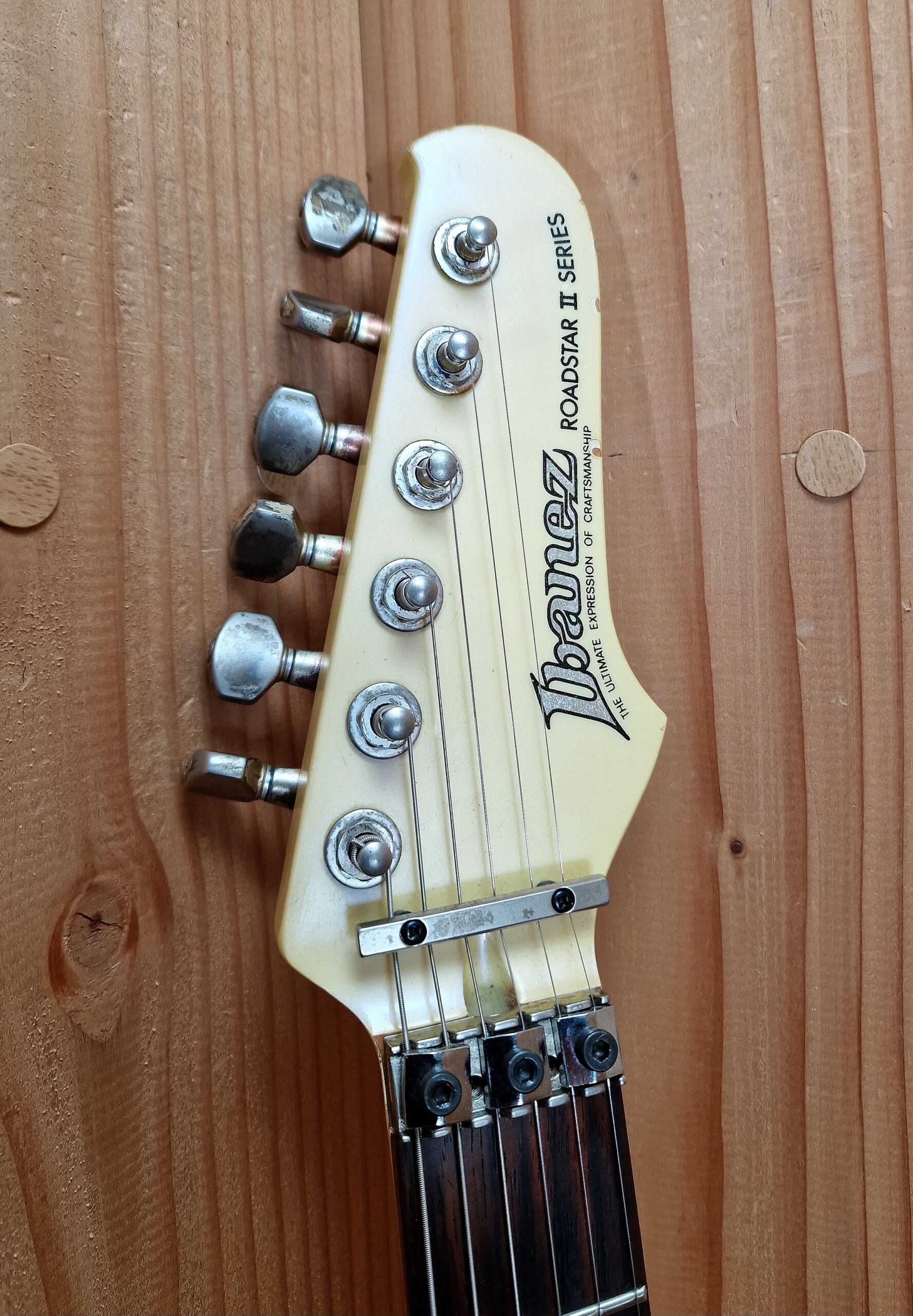 Ibanez RG525 Roadstar II Pearl White, Made in Japan, Bj. 1985 – Bild 3